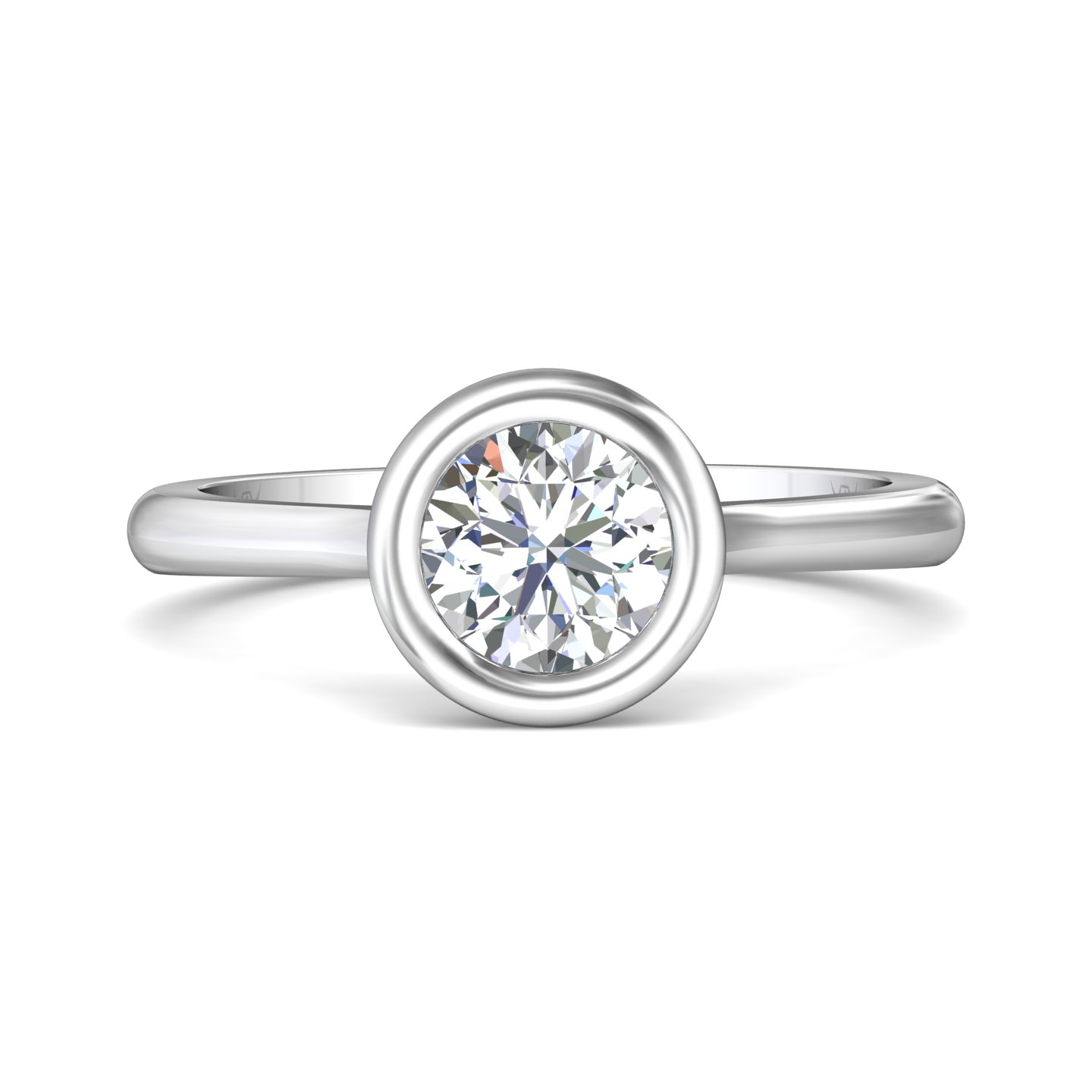  platinum cushion diamond engagement ring