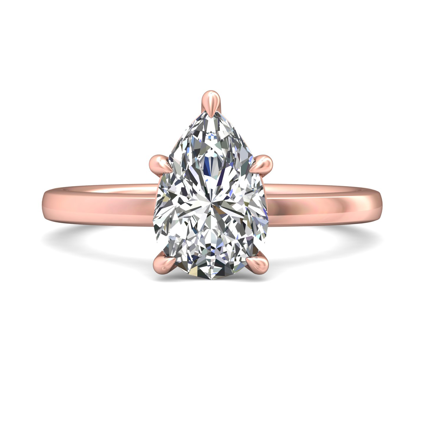 14k yellow gold and platinum princess diamond engagement ring