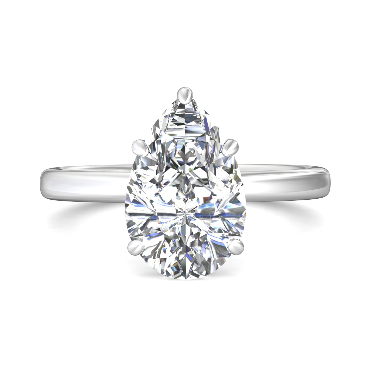 14k yellow gold marquise diamond engagement ring