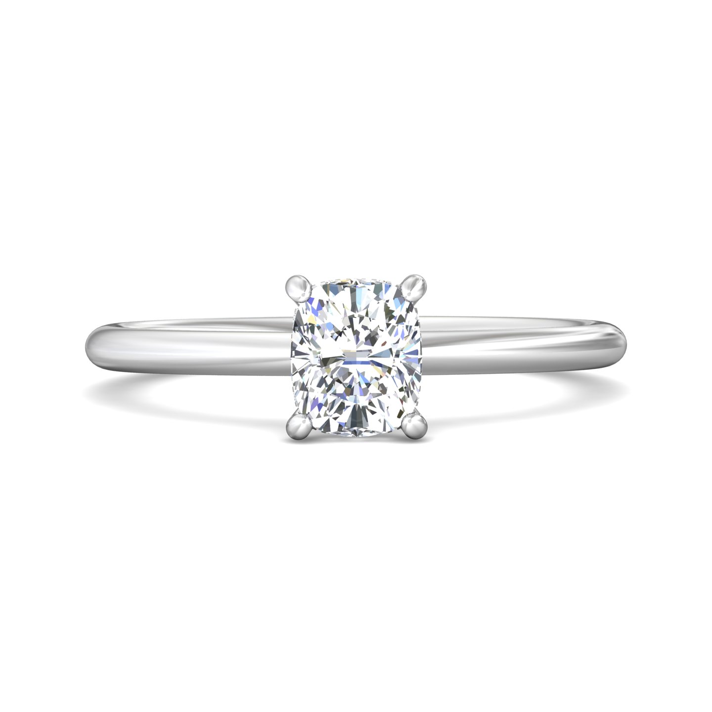  platinum emerald cut diamond engagement ring