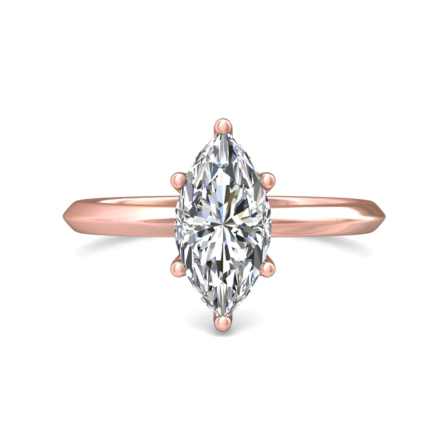 18k yellow gold cushion diamond engagement ring