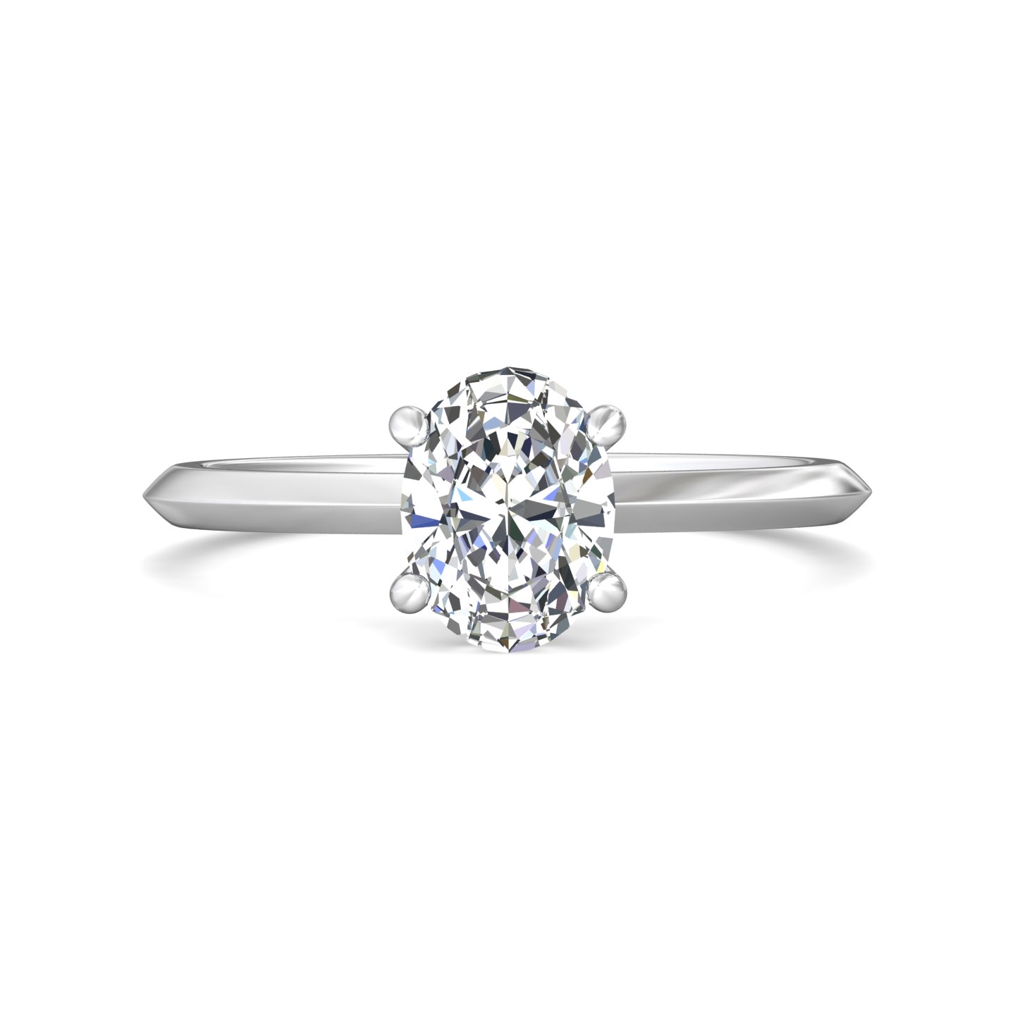  platinum princess diamond engagement ring