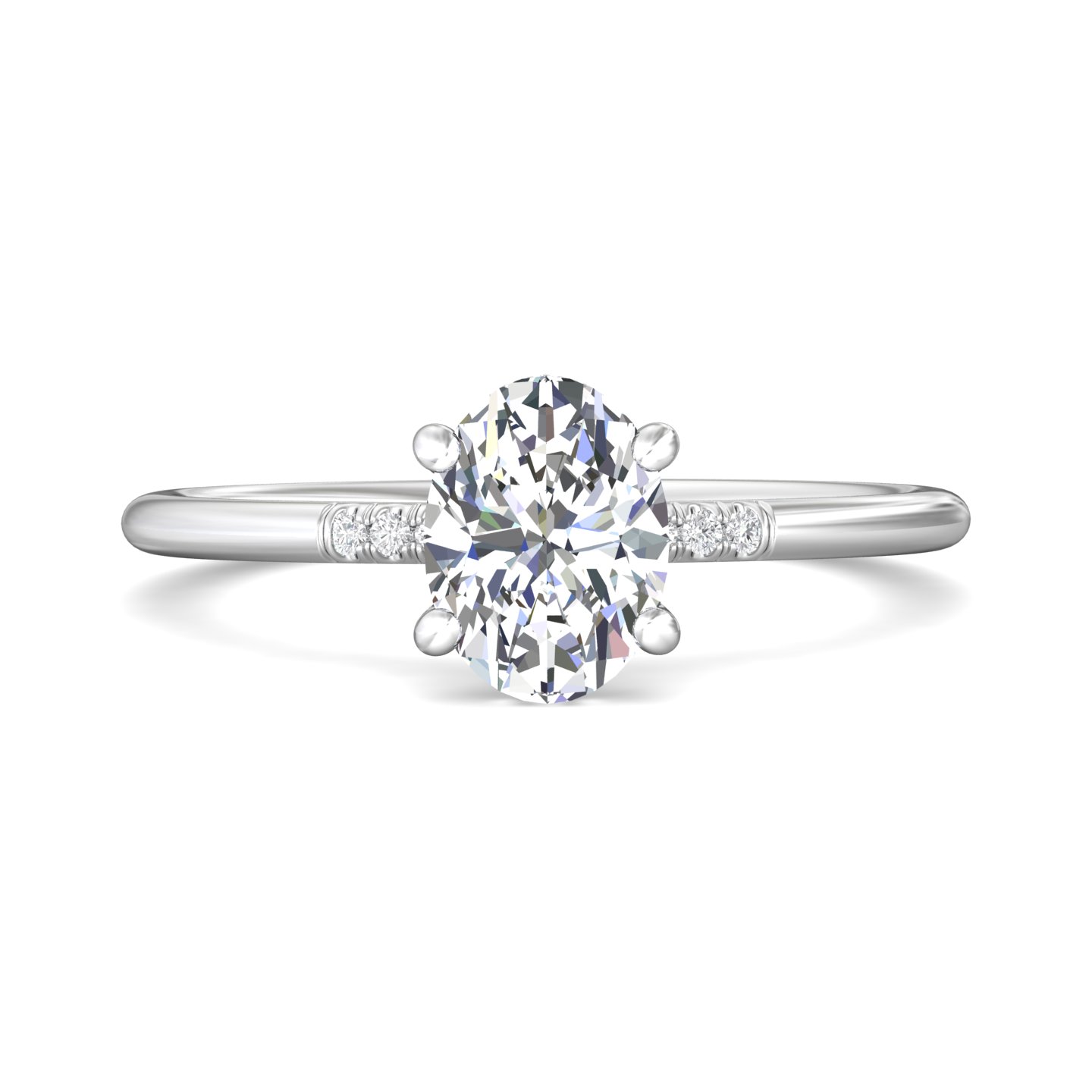 14k yellow gold radiant diamond engagement ring
