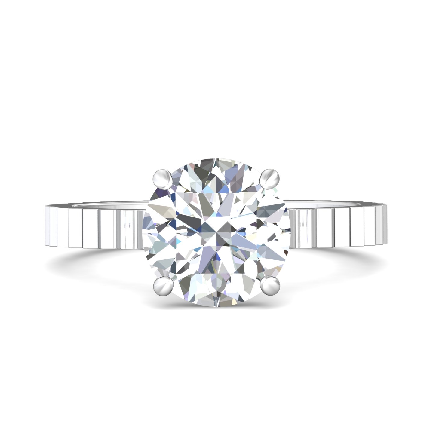 14k yellow gold and platinum radiant diamond engagement ring