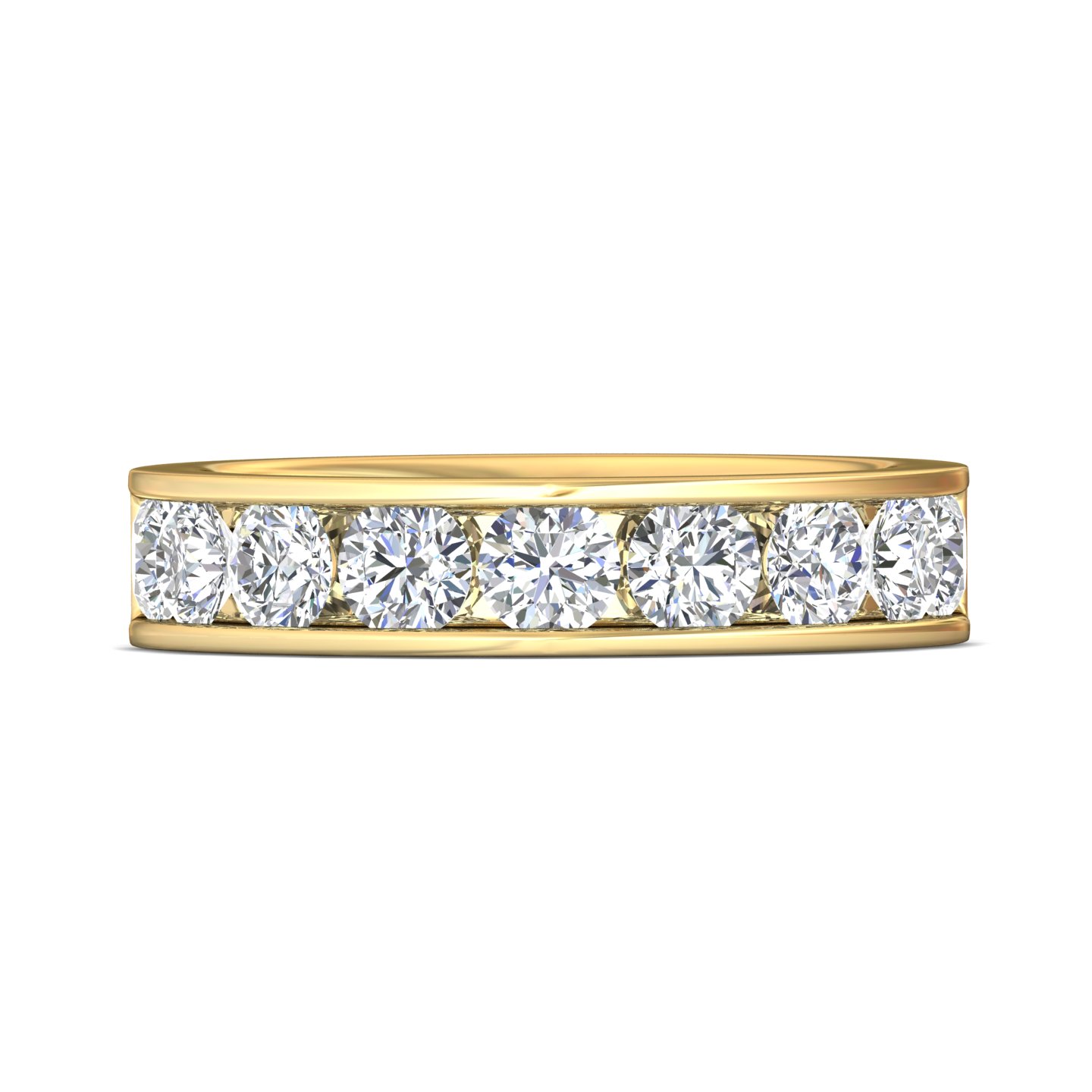14K Yellow Gold Wedding Band