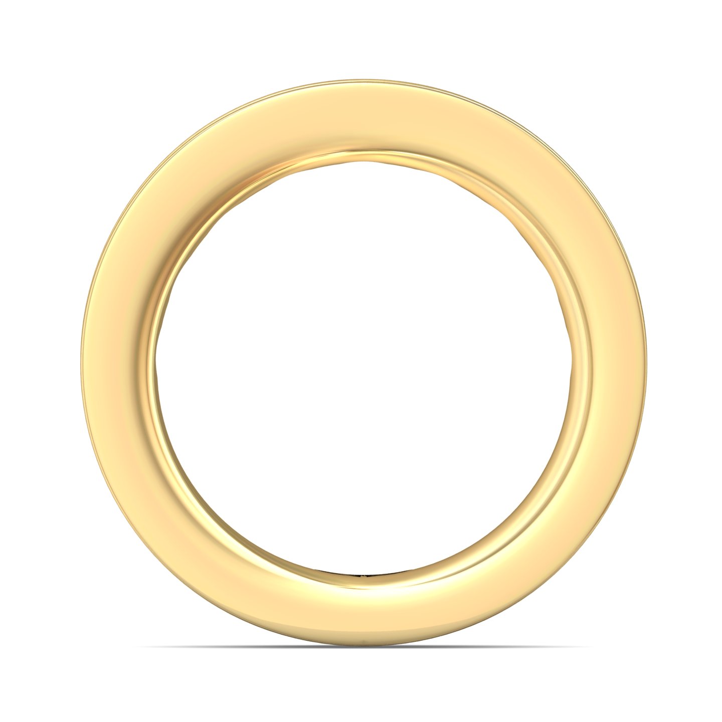 14K Yellow Gold Wedding Band