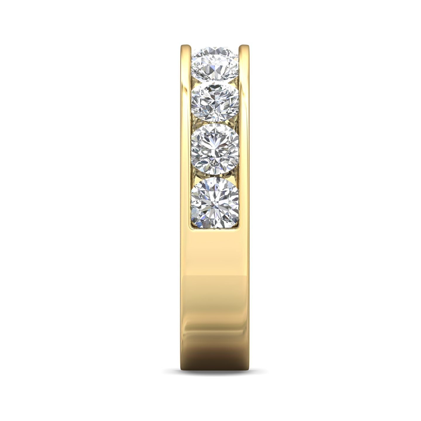 14K Yellow Gold Wedding Band