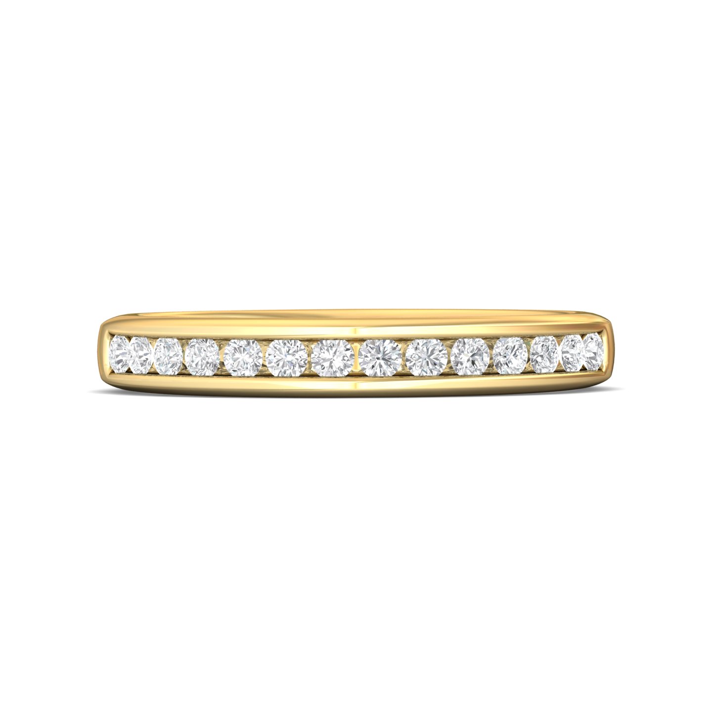 18K Yellow Gold Wedding Band