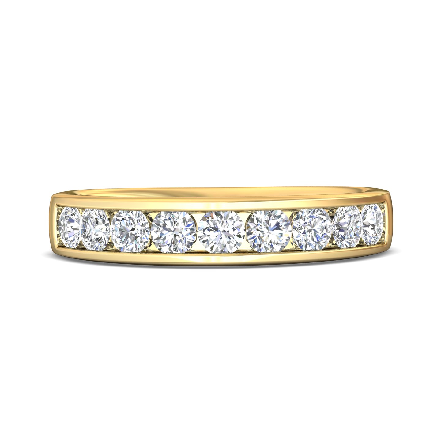 14K Yellow Gold Wedding Band