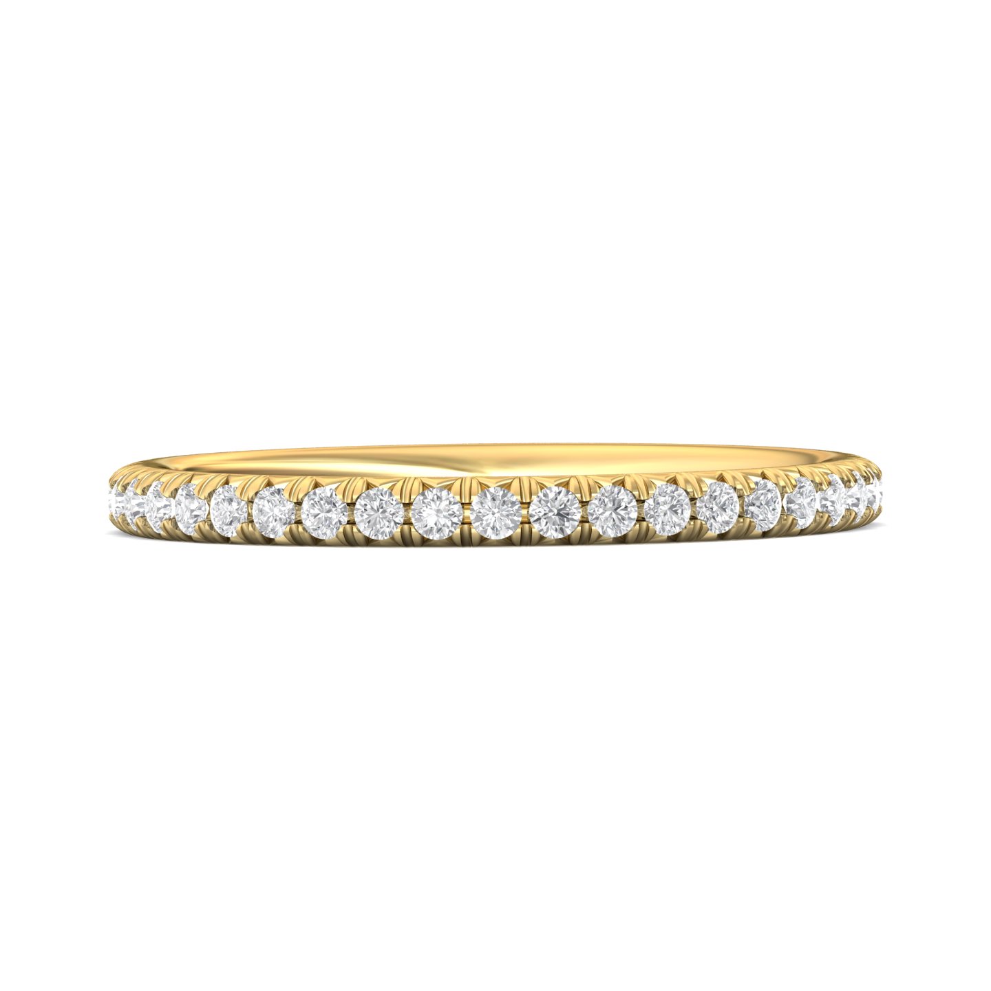 18K Yellow Gold Wedding Band