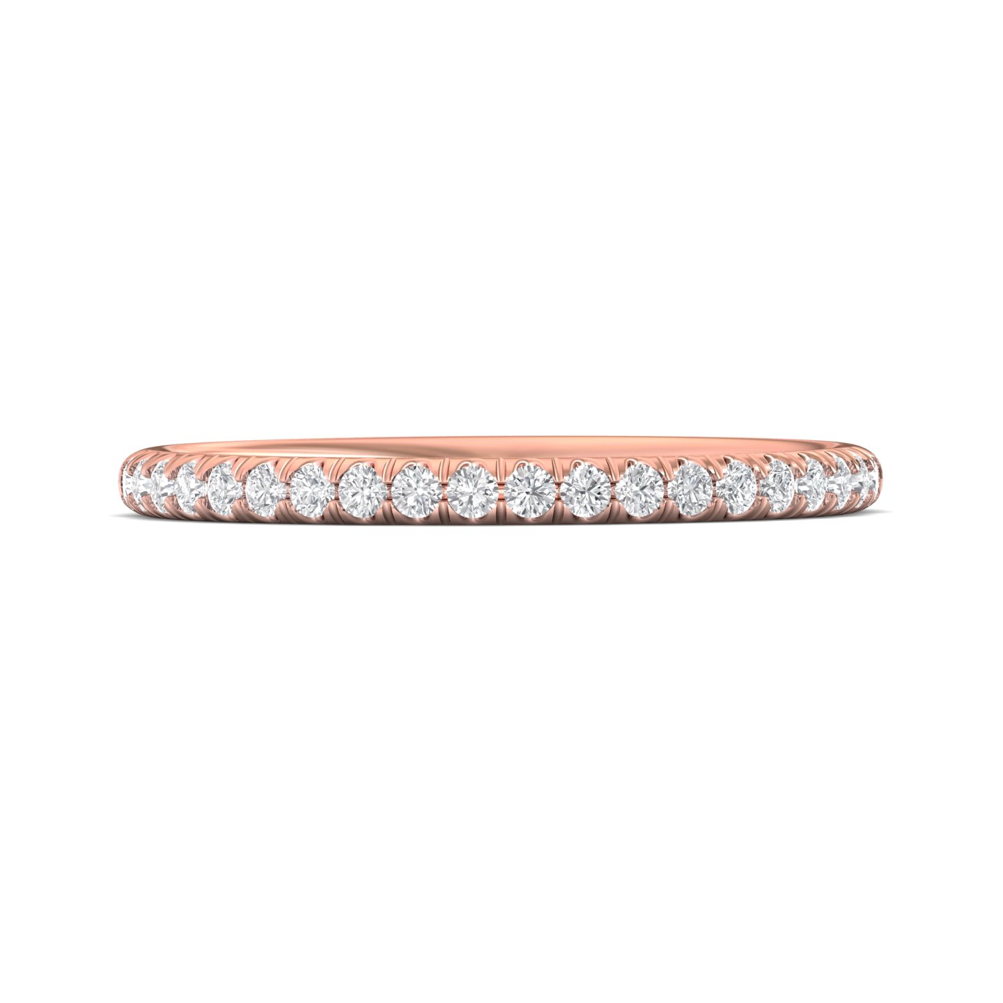 14K Rose Gold Wedding Band