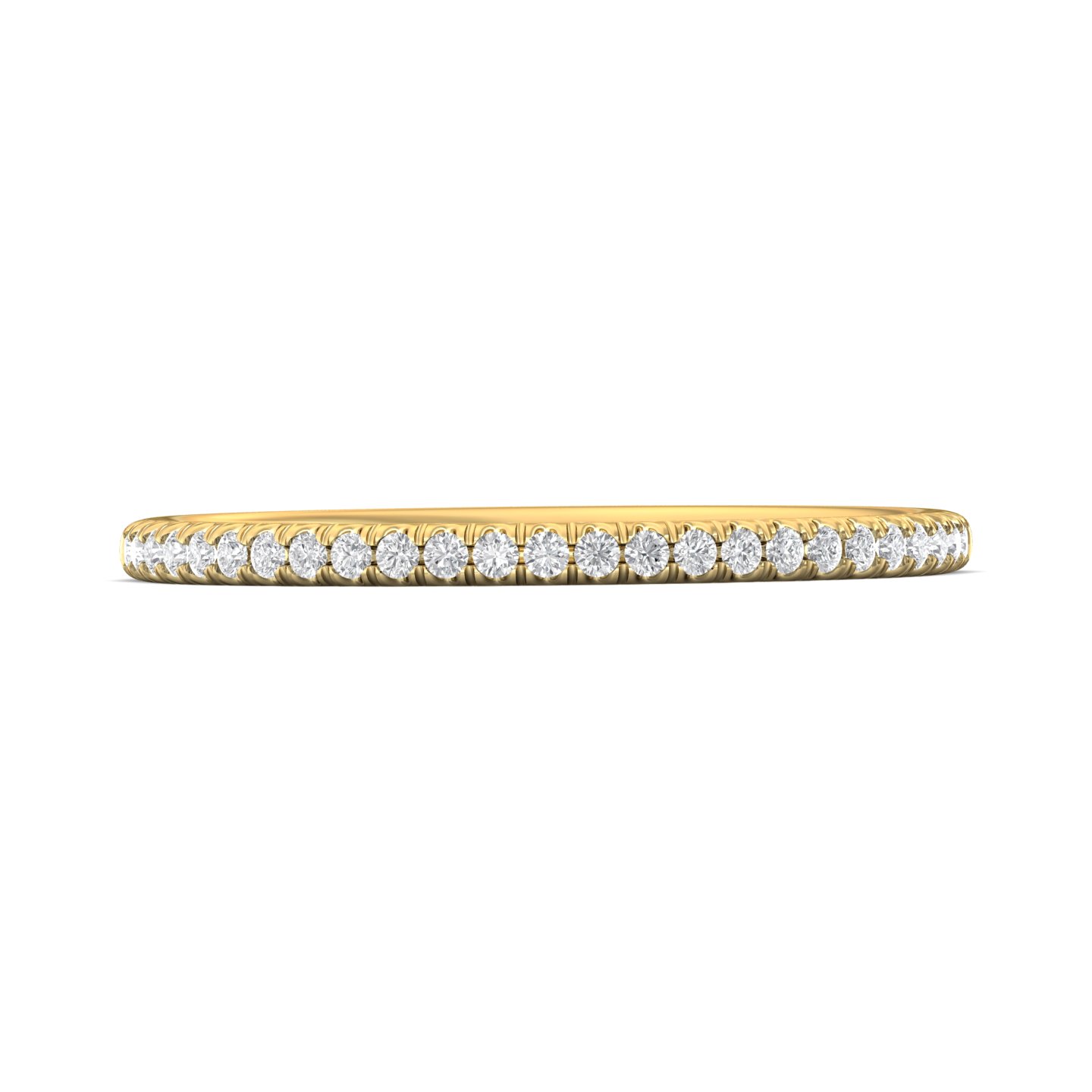 14K Yellow Gold Wedding Band