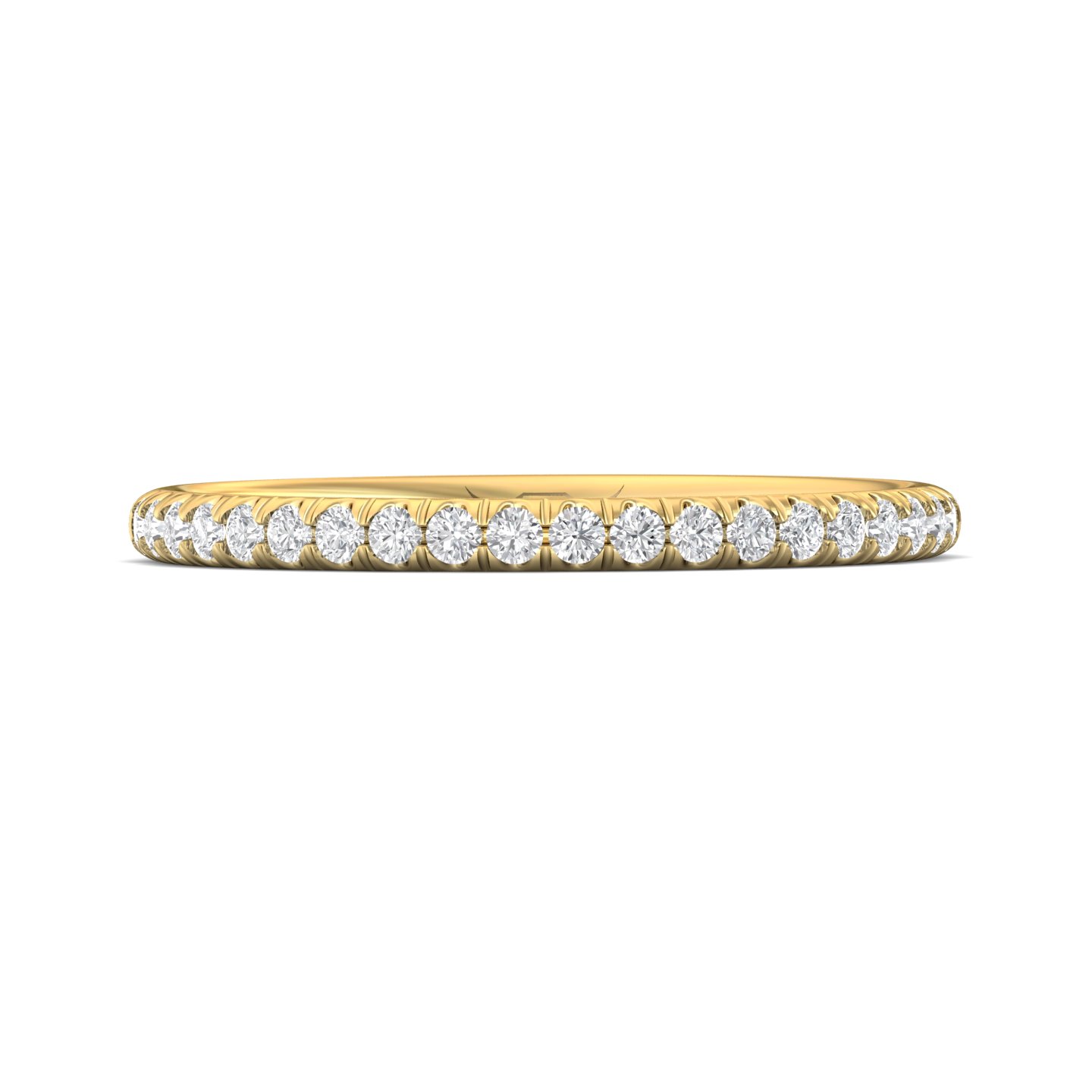 14k rose gold wedding band