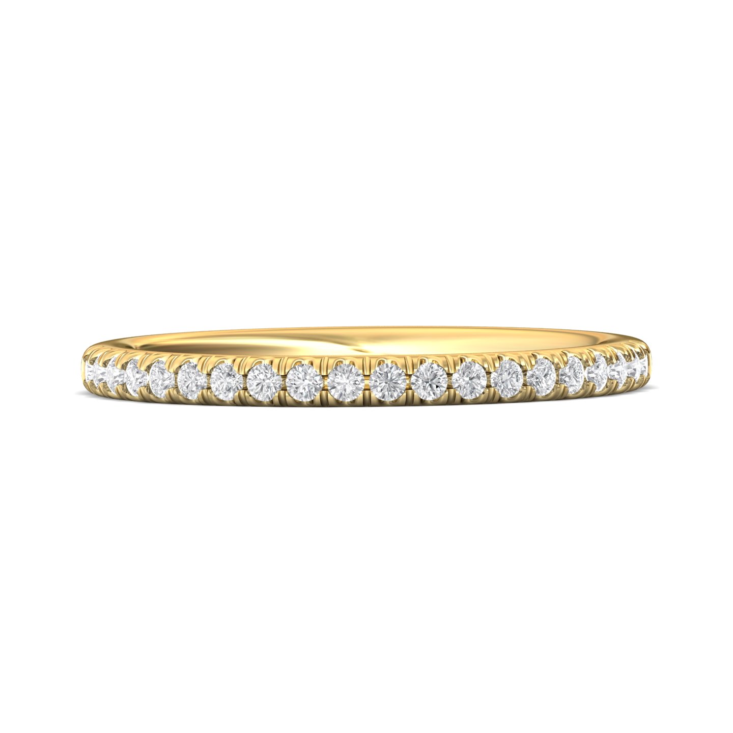 14k rose gold wedding band