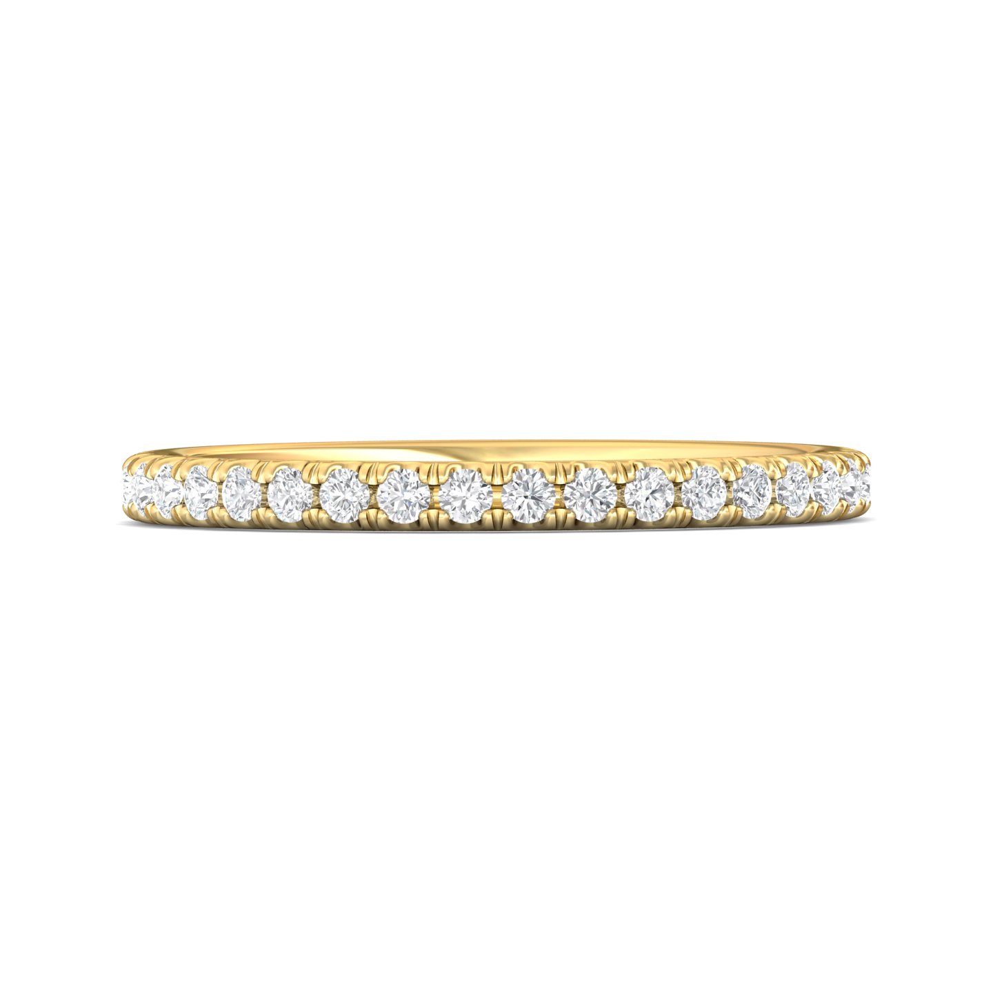 14K Yellow Gold Wedding Band
