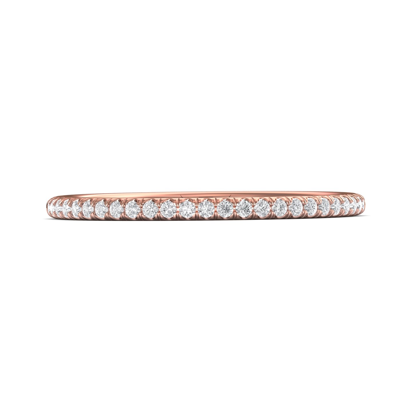 14K Rose Gold Wedding Band