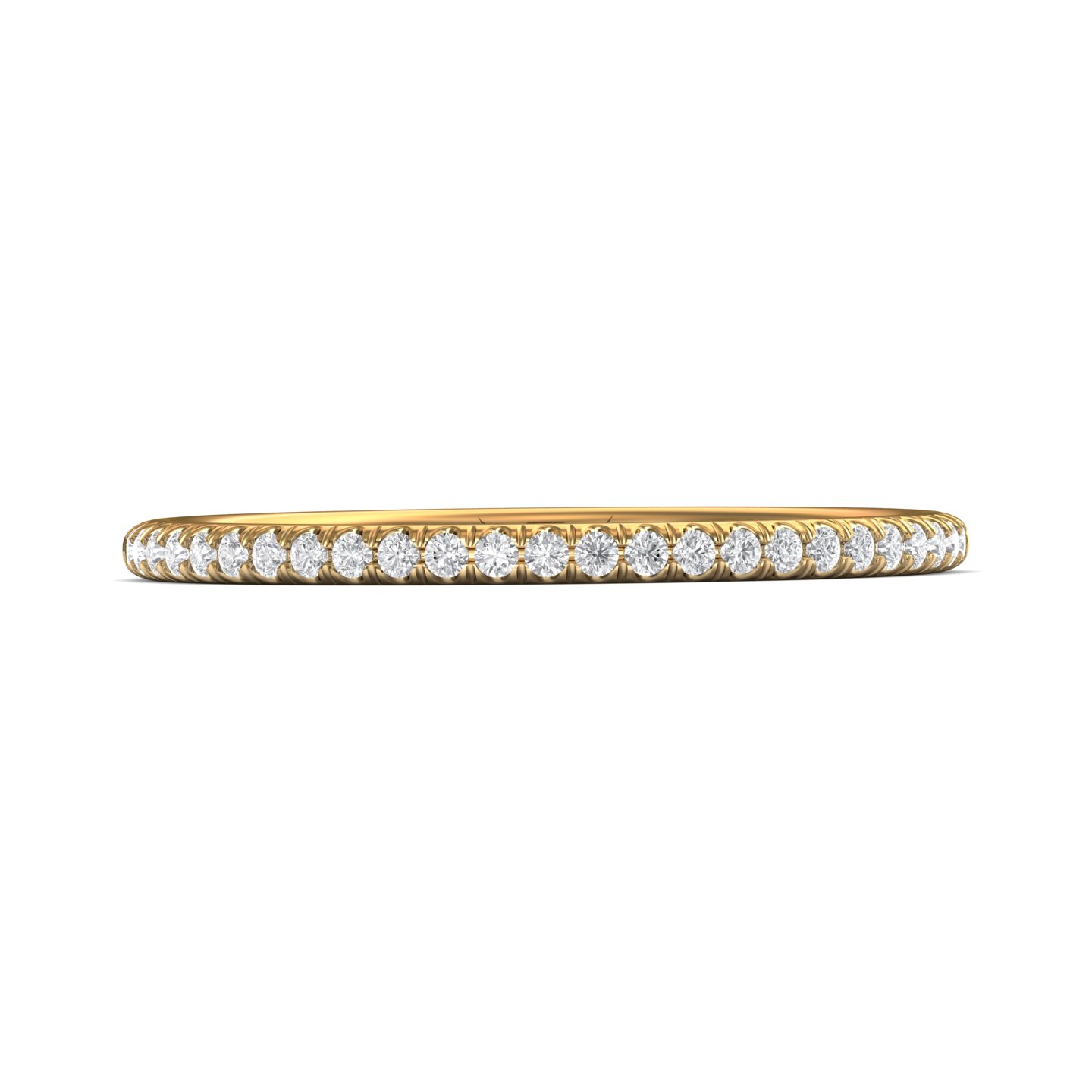 14k rose gold wedding band