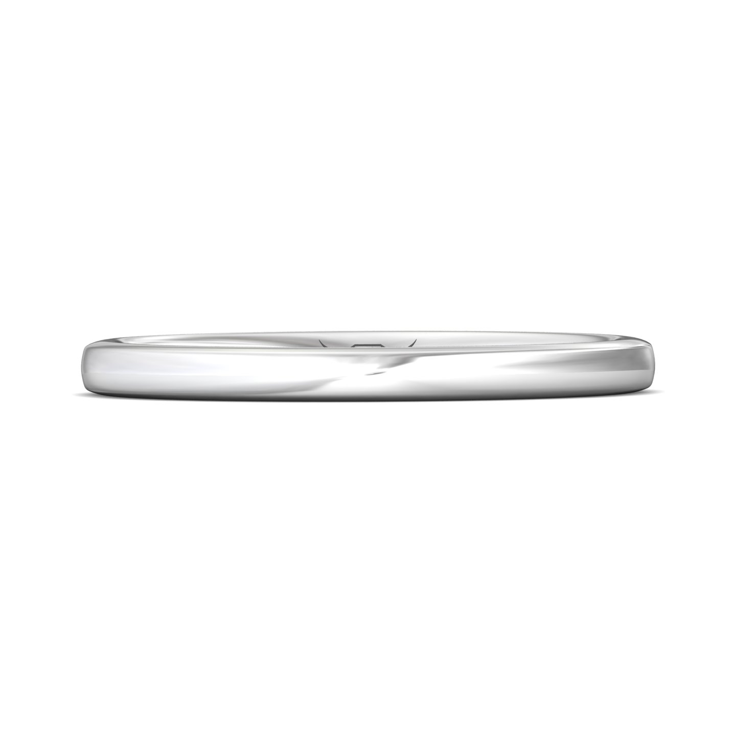 18k rose gold wedding band