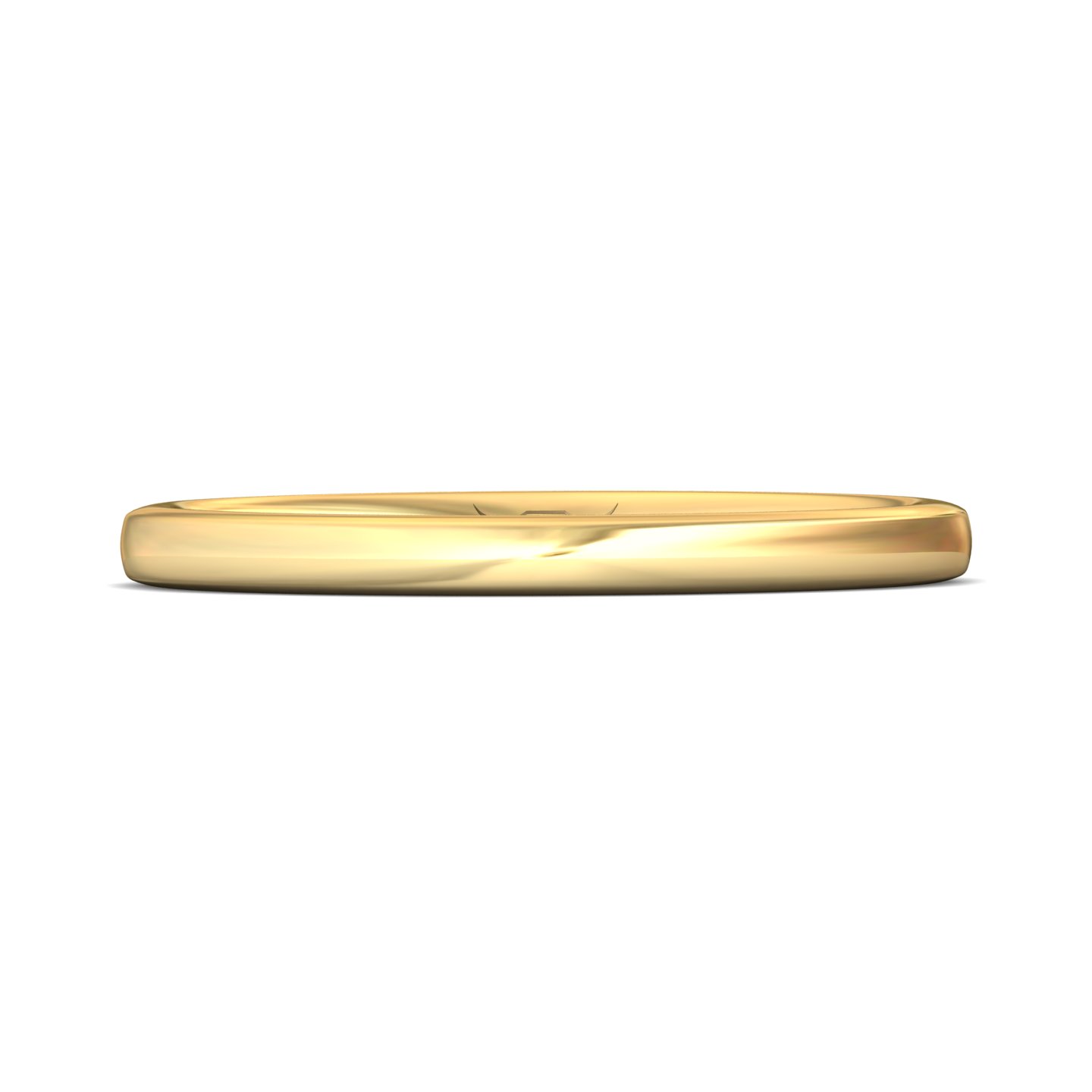 18k rose gold wedding band