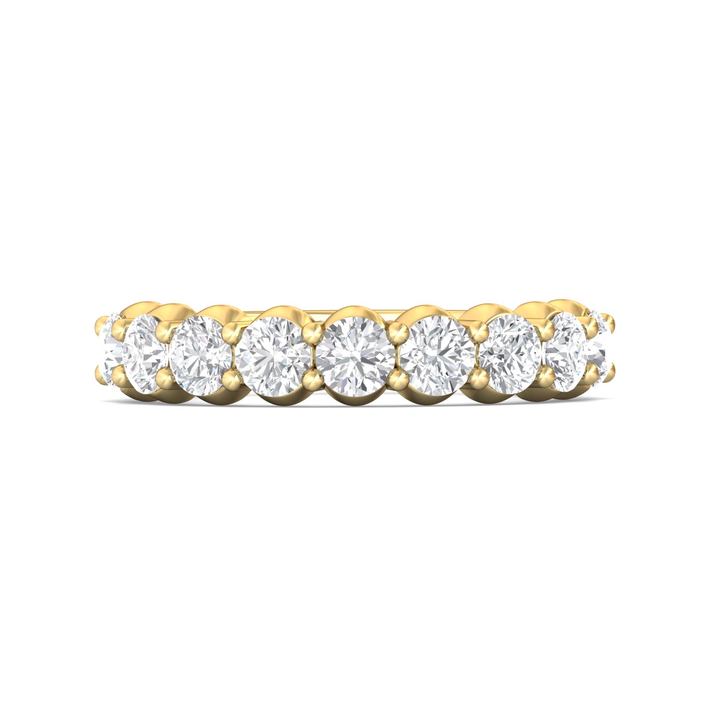 14K Yellow Gold Wedding Band