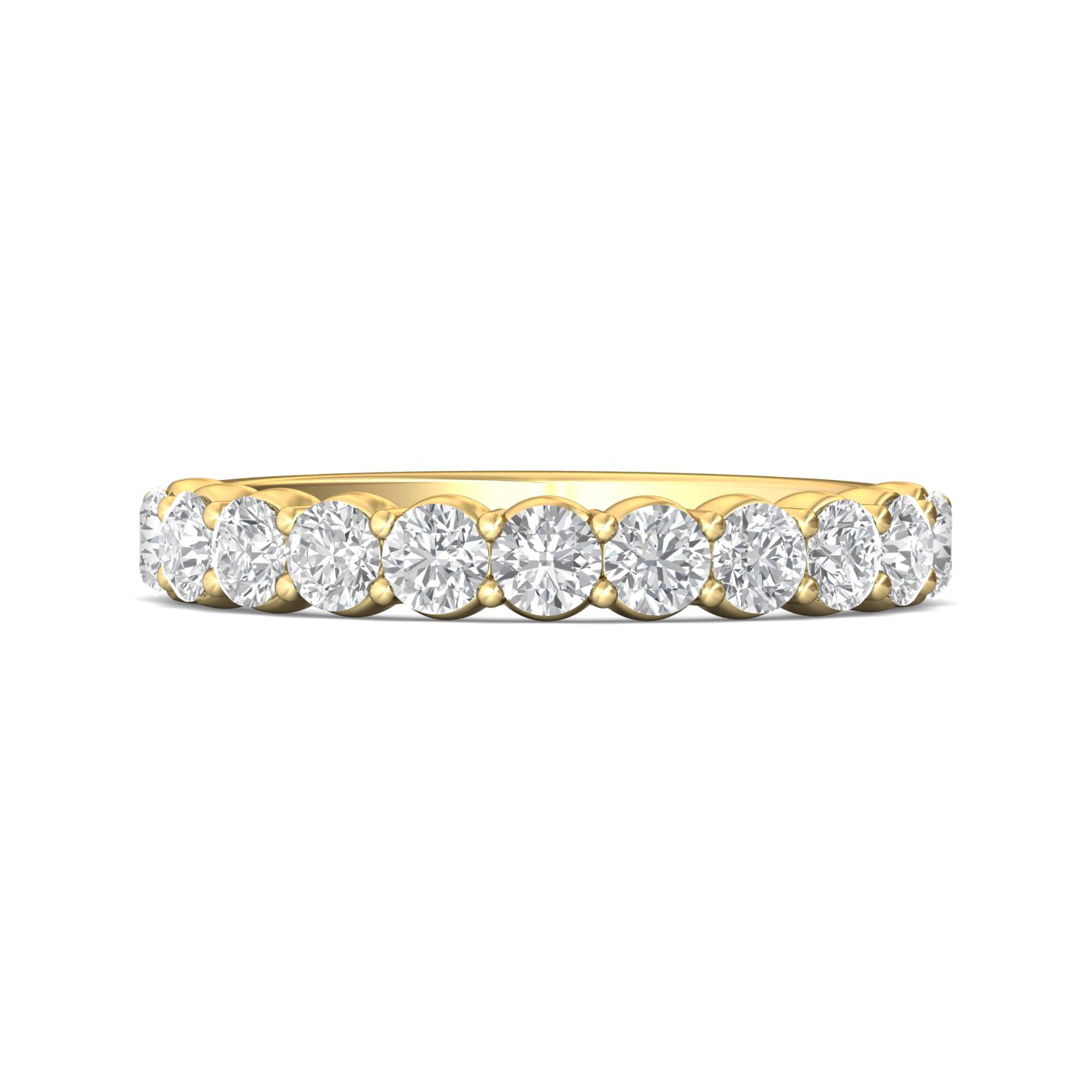 14K Yellow Gold Wedding Band