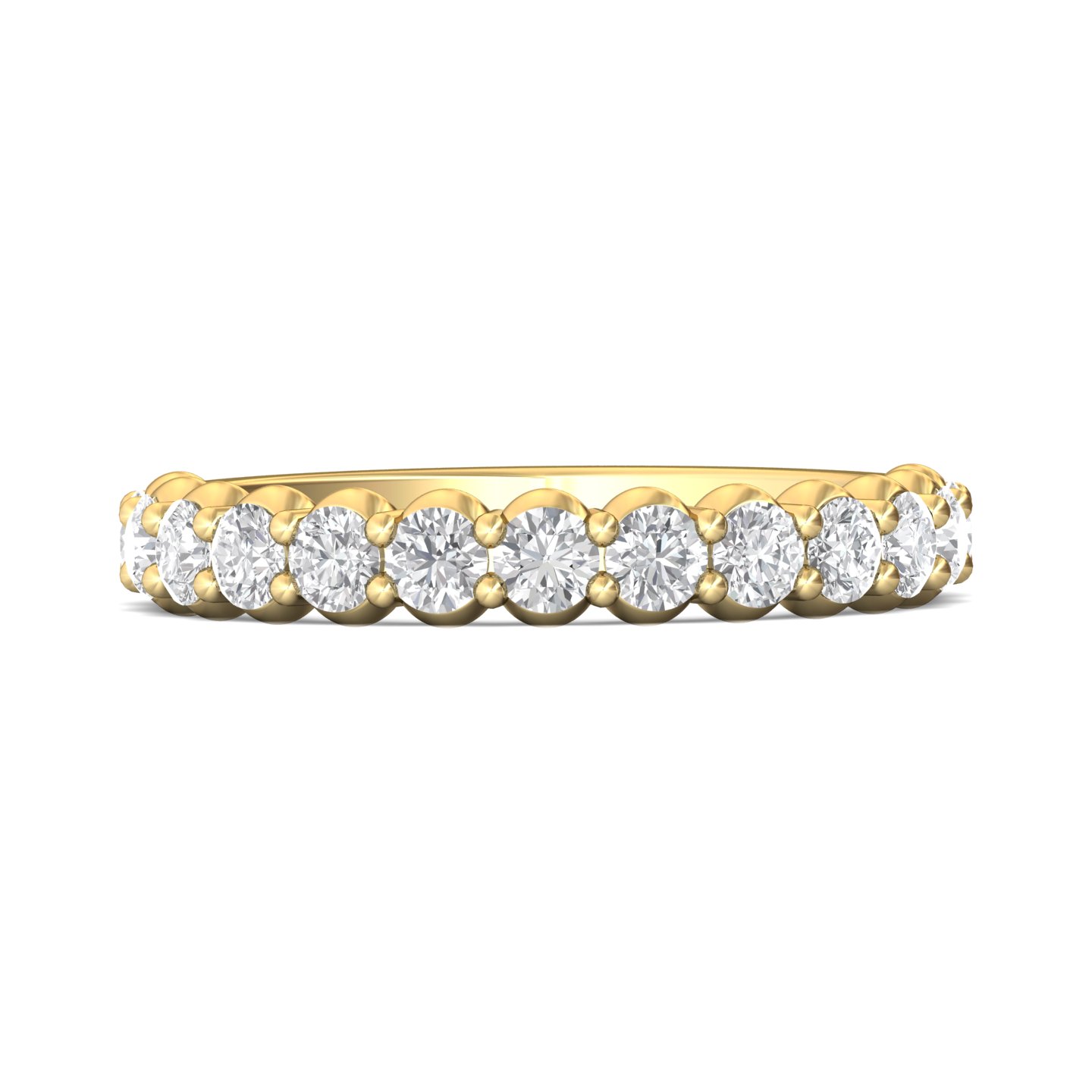 14K Yellow Gold Wedding Band