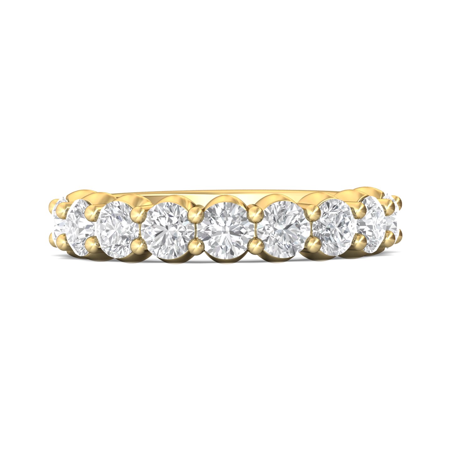 18K Yellow Gold Wedding Band