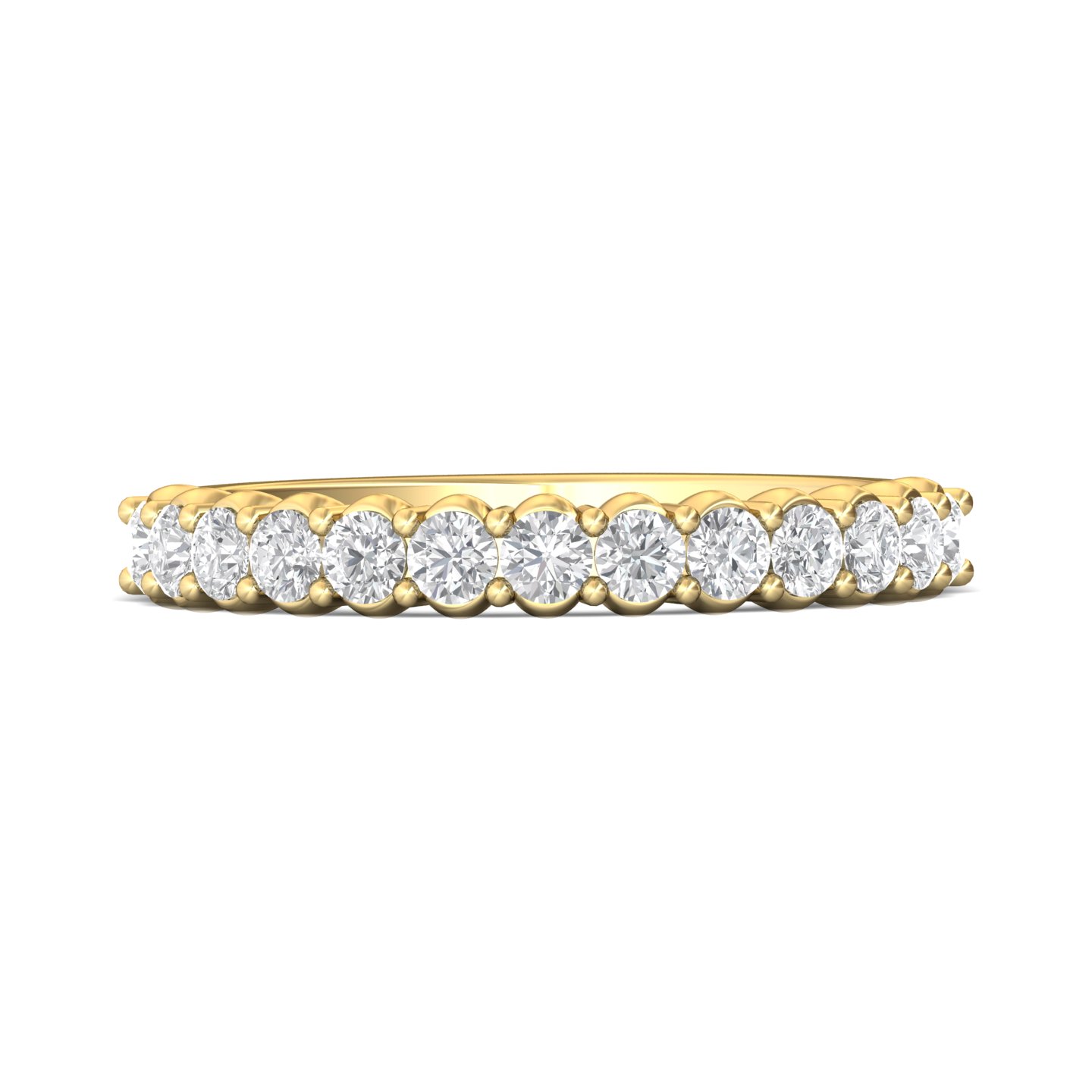 18K Yellow Gold Wedding Band