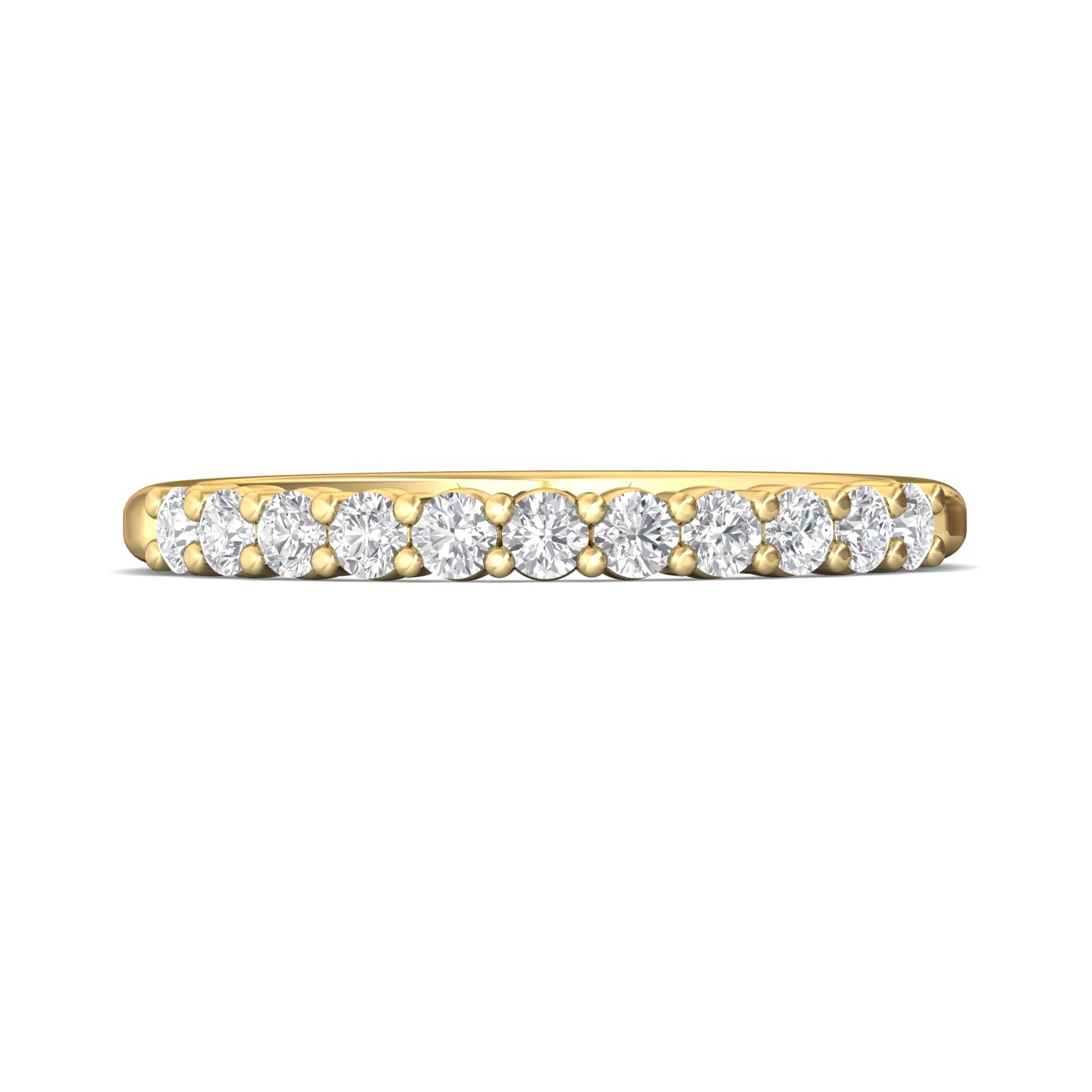 18K Yellow Gold Wedding Band