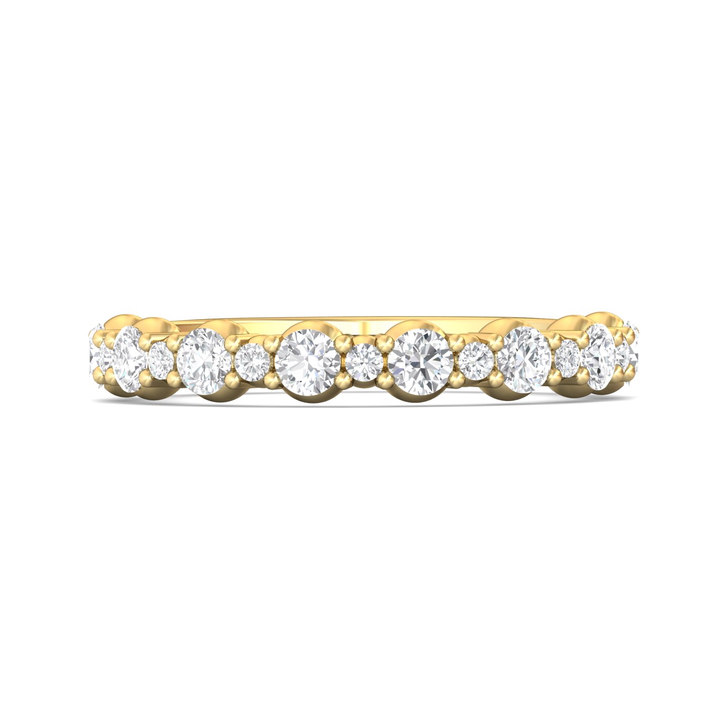 18K Yellow Gold Wedding Band