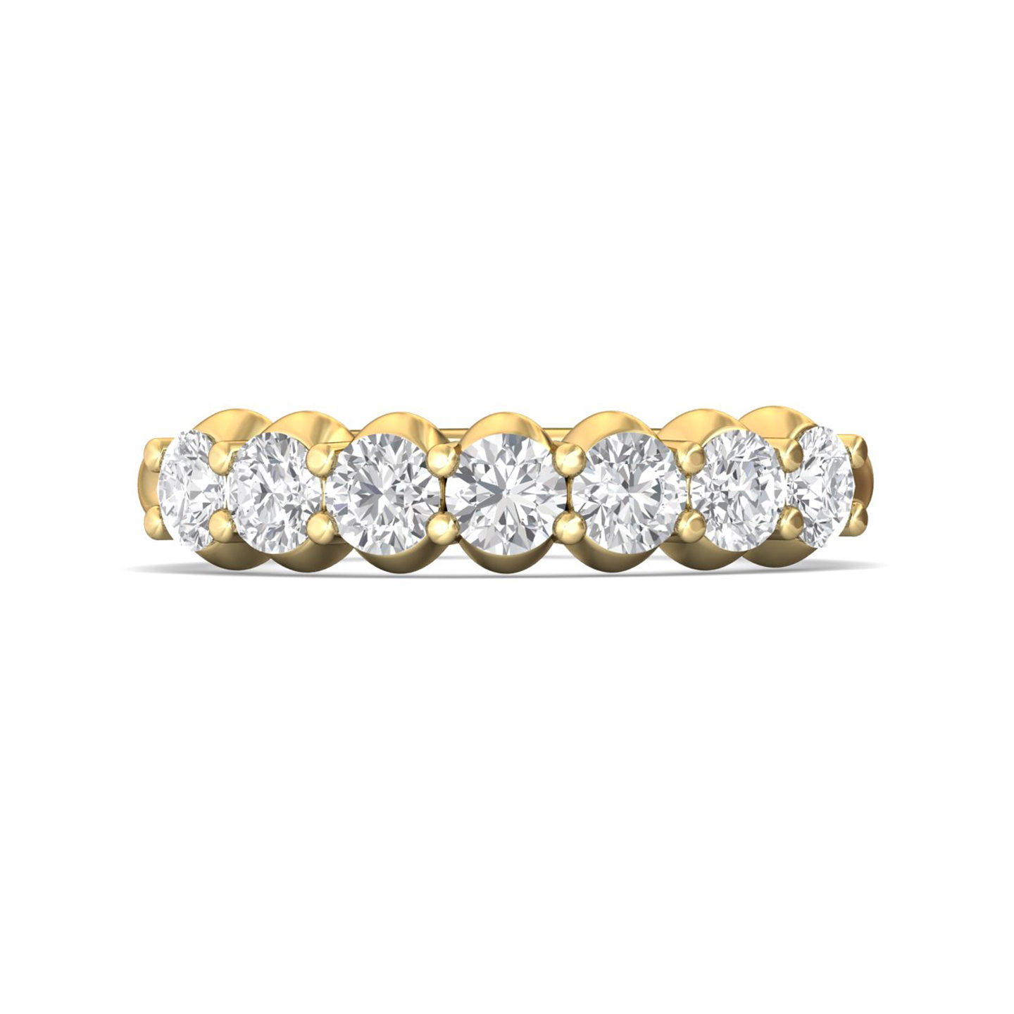 14K Yellow Gold Wedding Band