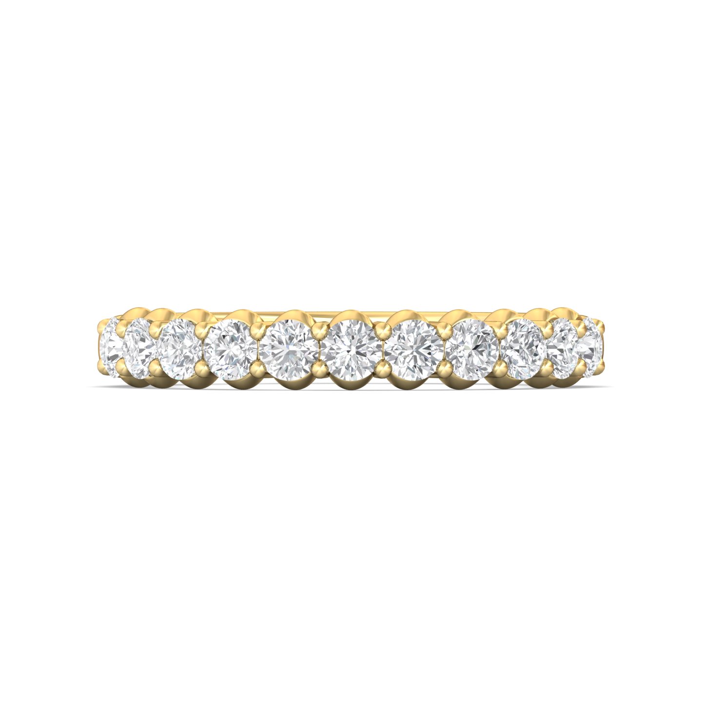 18K Yellow Gold Wedding Band