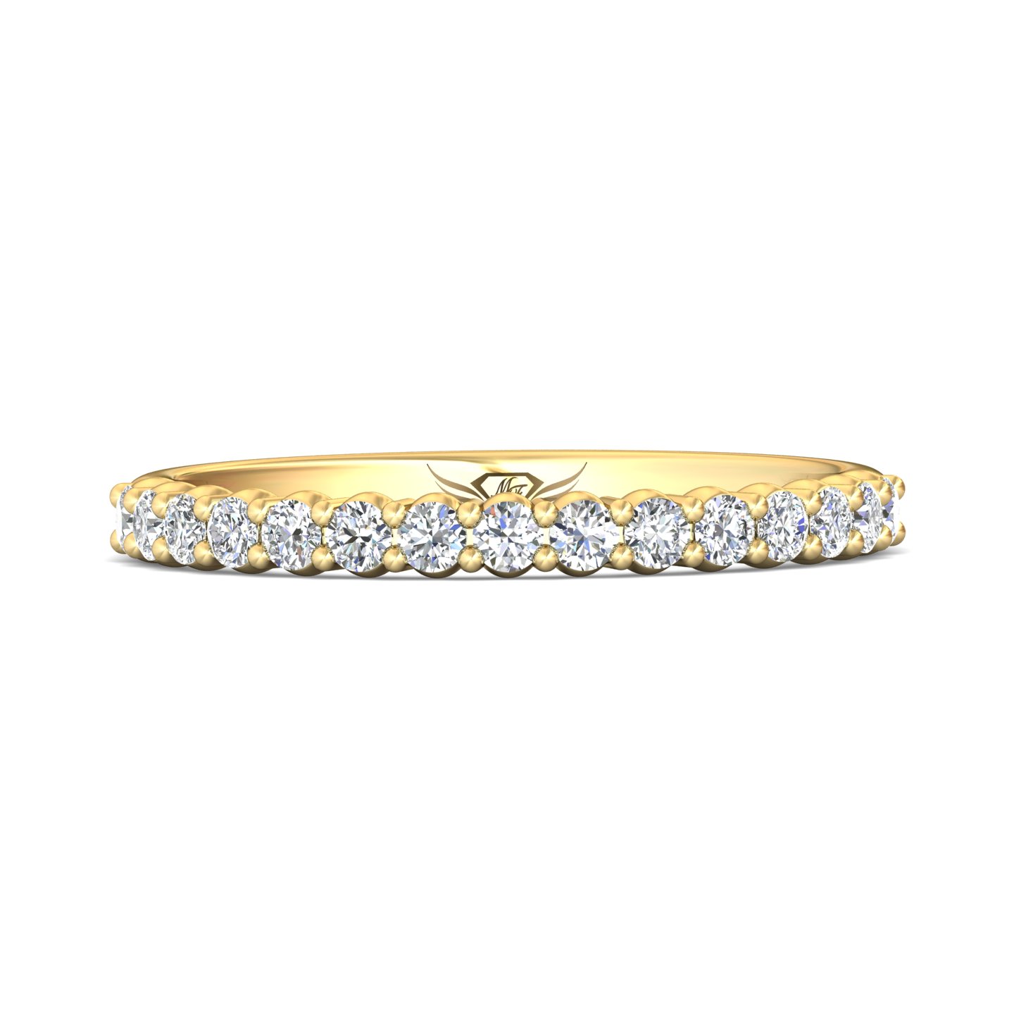 18K Yellow Gold Wedding Band