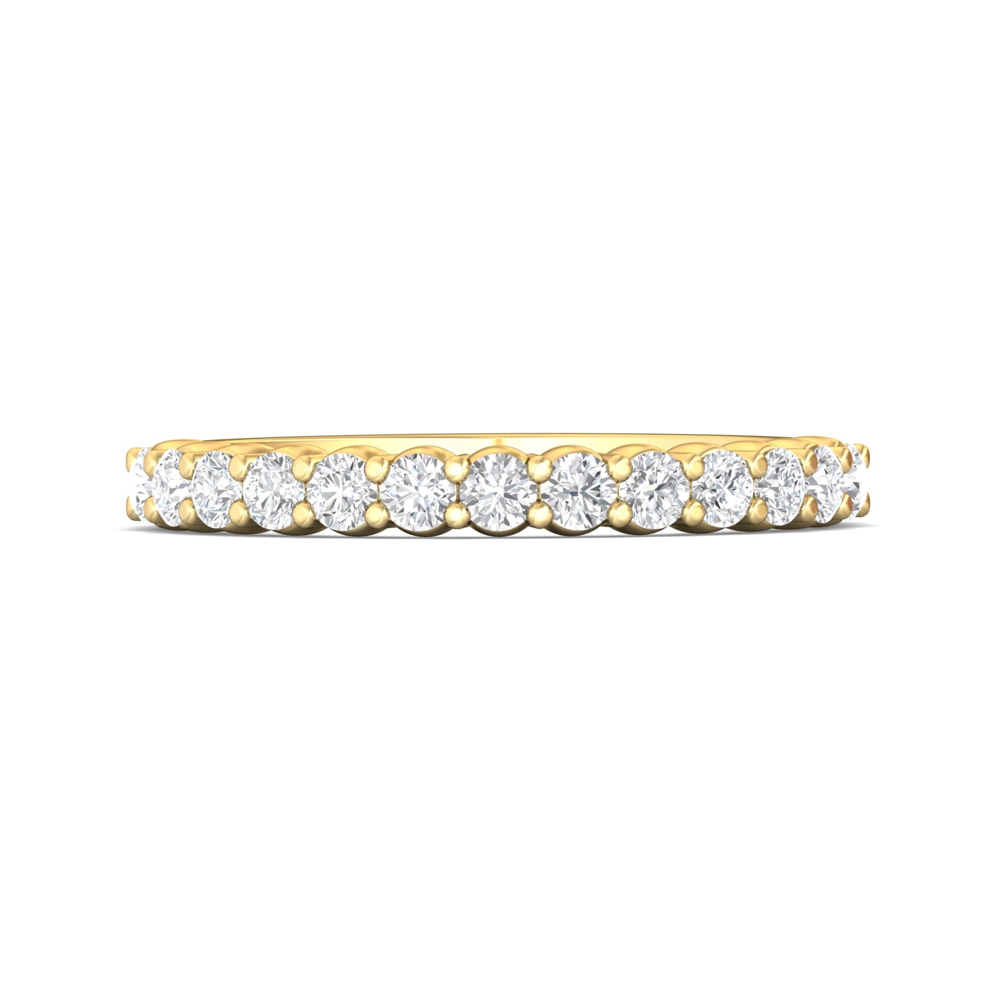 18K Yellow Gold Wedding Band