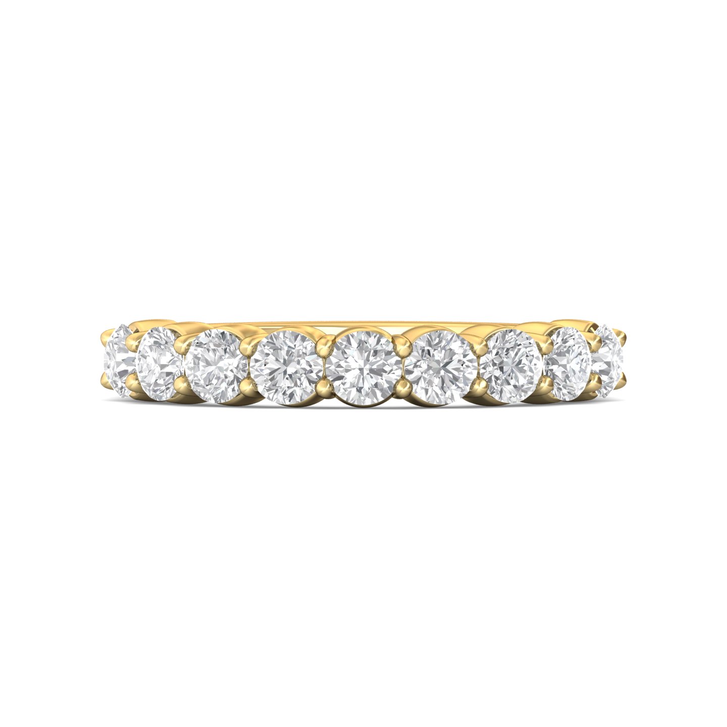 18K Yellow Gold Wedding Band