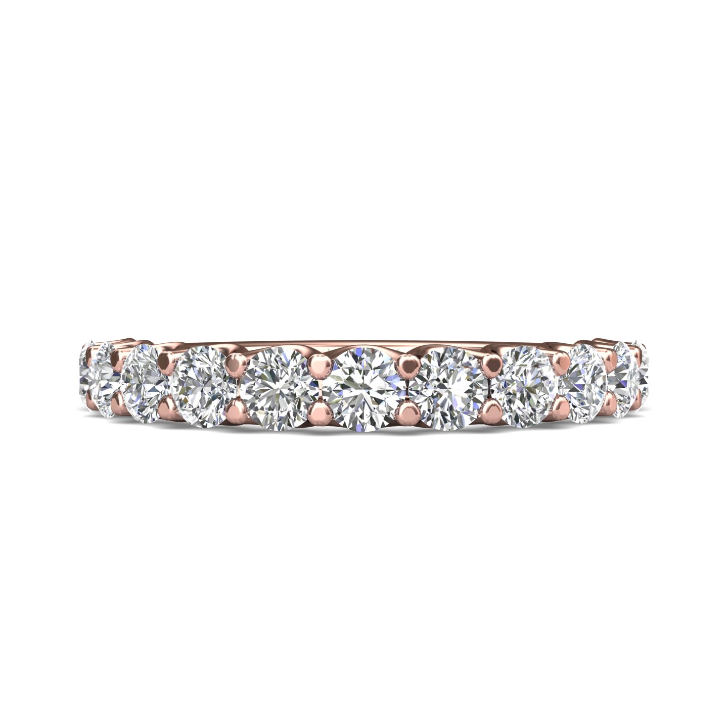 18K Rose Gold Wedding Band