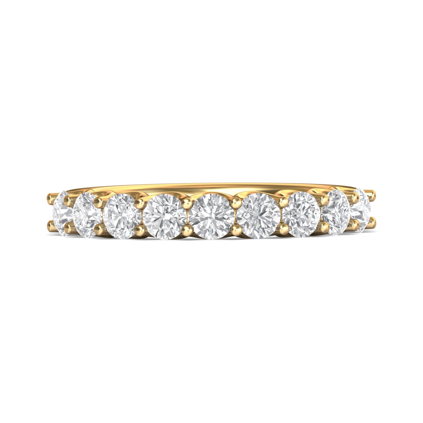 14K Yellow Gold Wedding Band