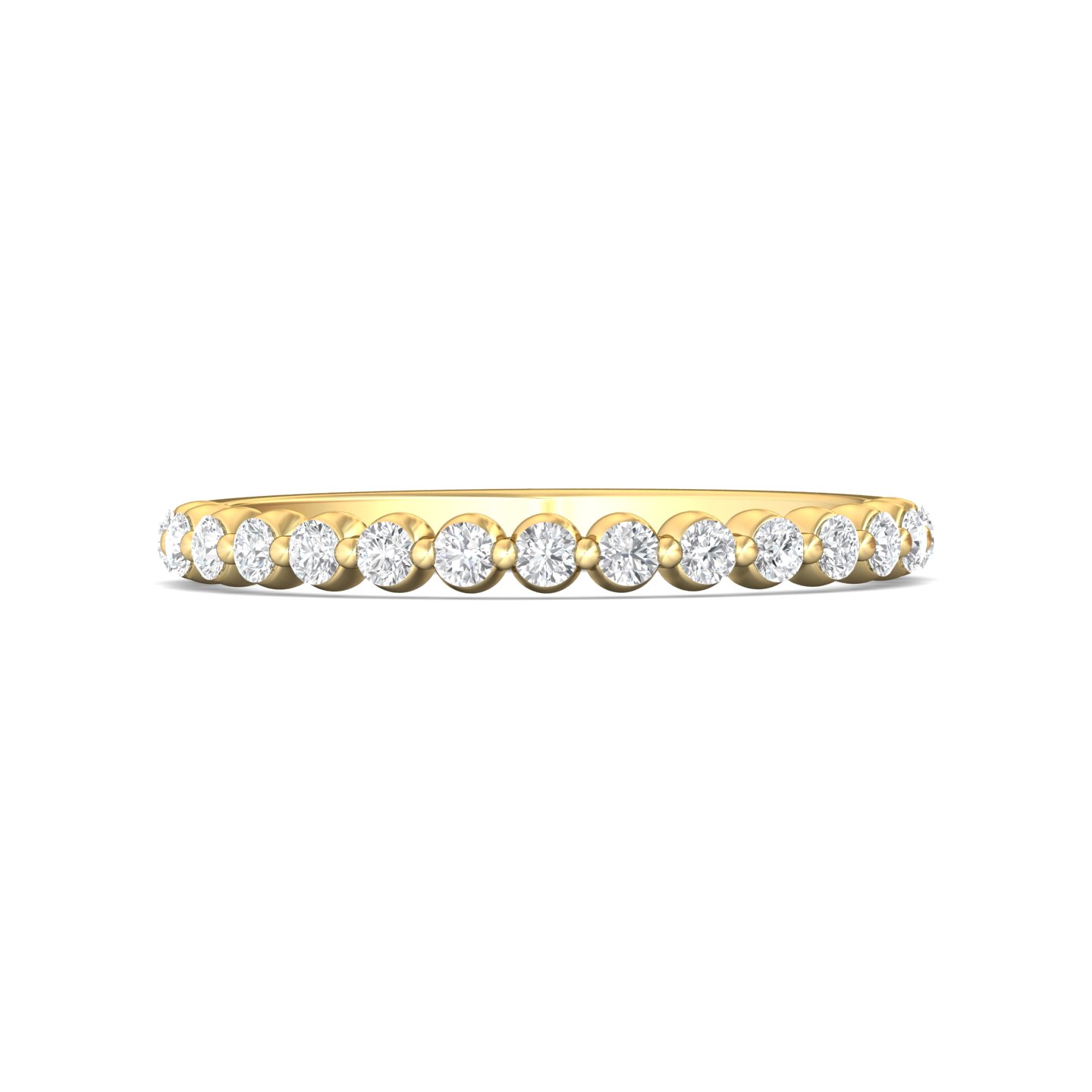 18K Yellow Gold Wedding Band