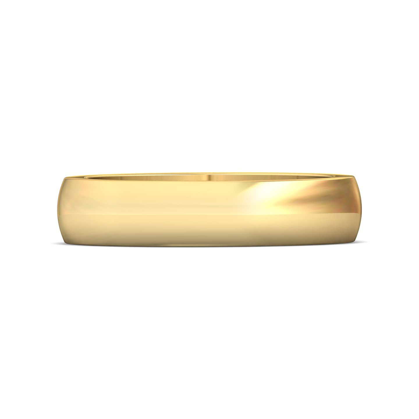 14K Yellow Gold Mens Band