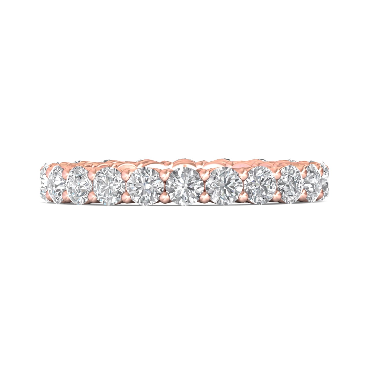 18K Rose Gold Wedding Band