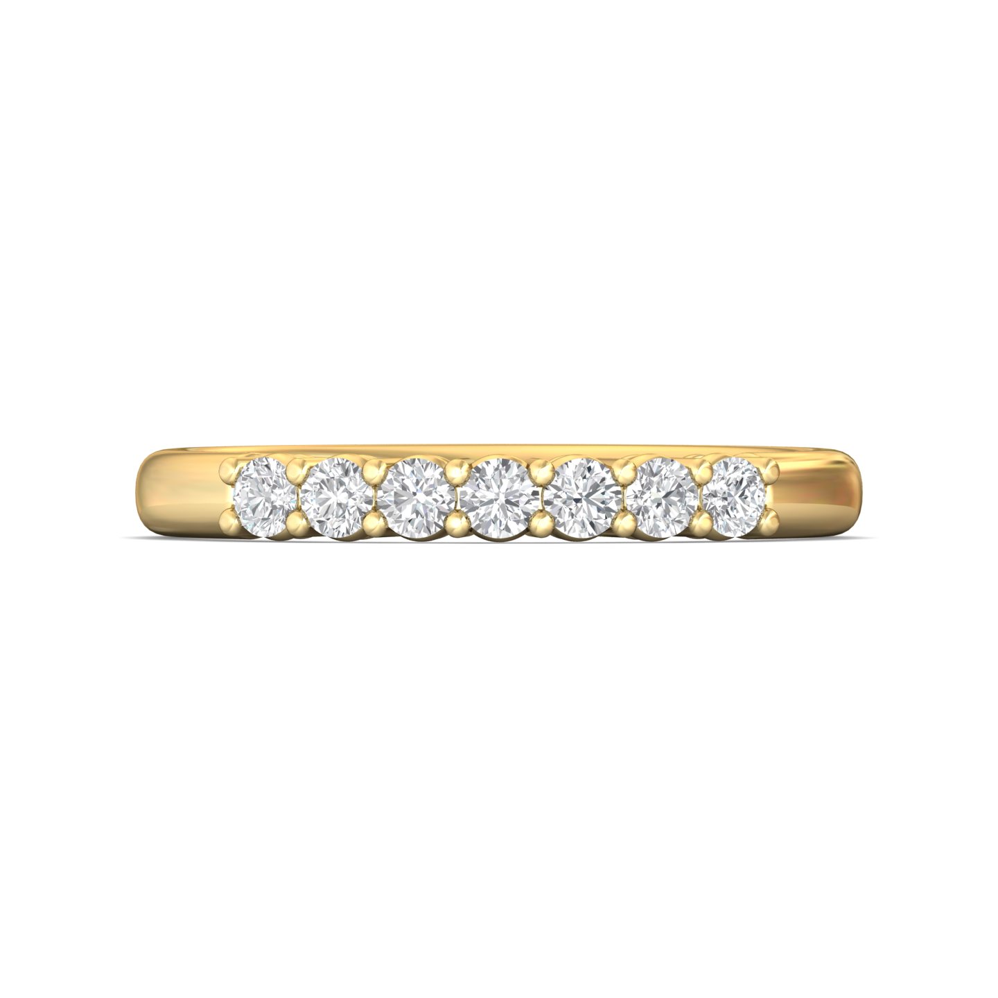 18K Yellow Gold Wedding Band