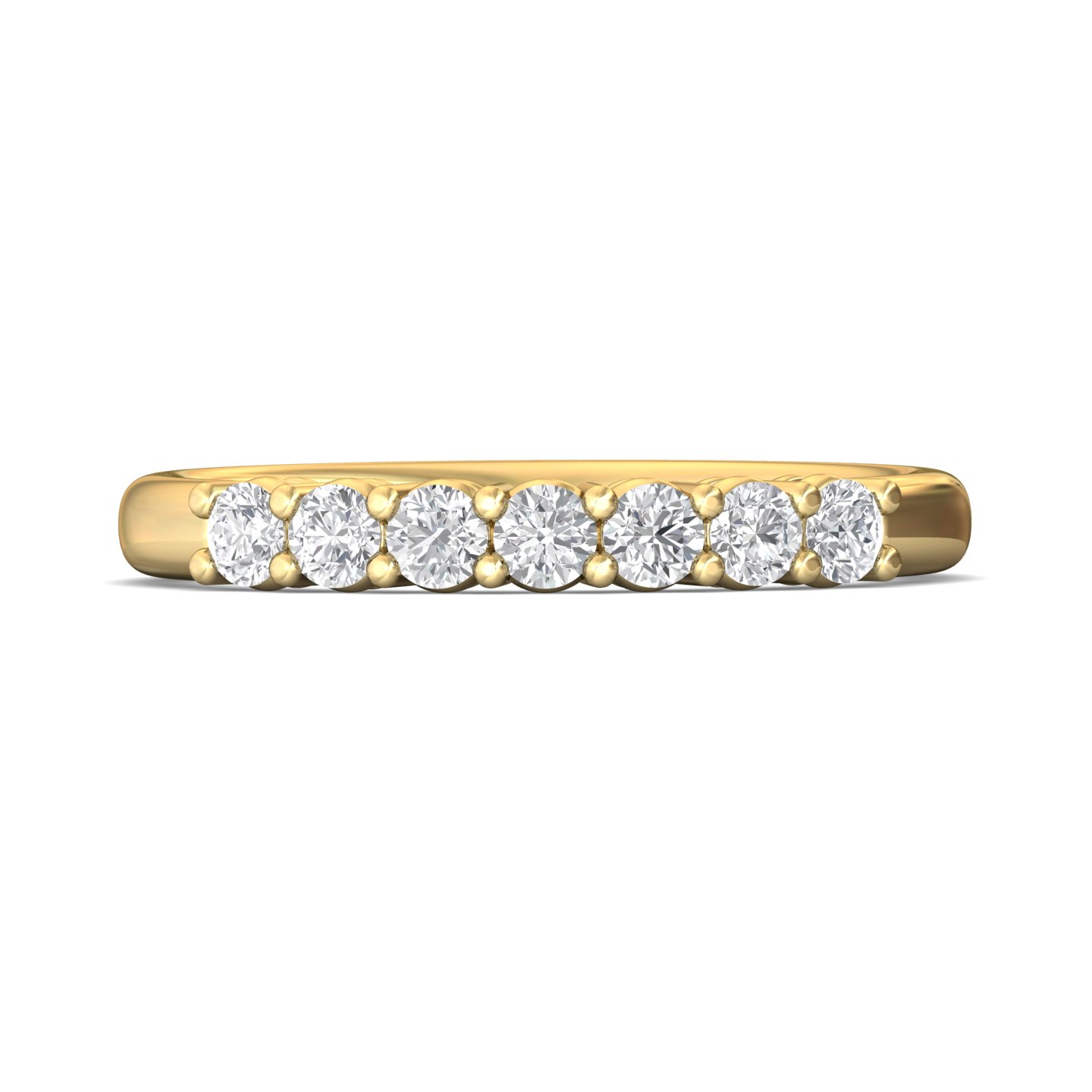 18K Yellow Gold Wedding Band