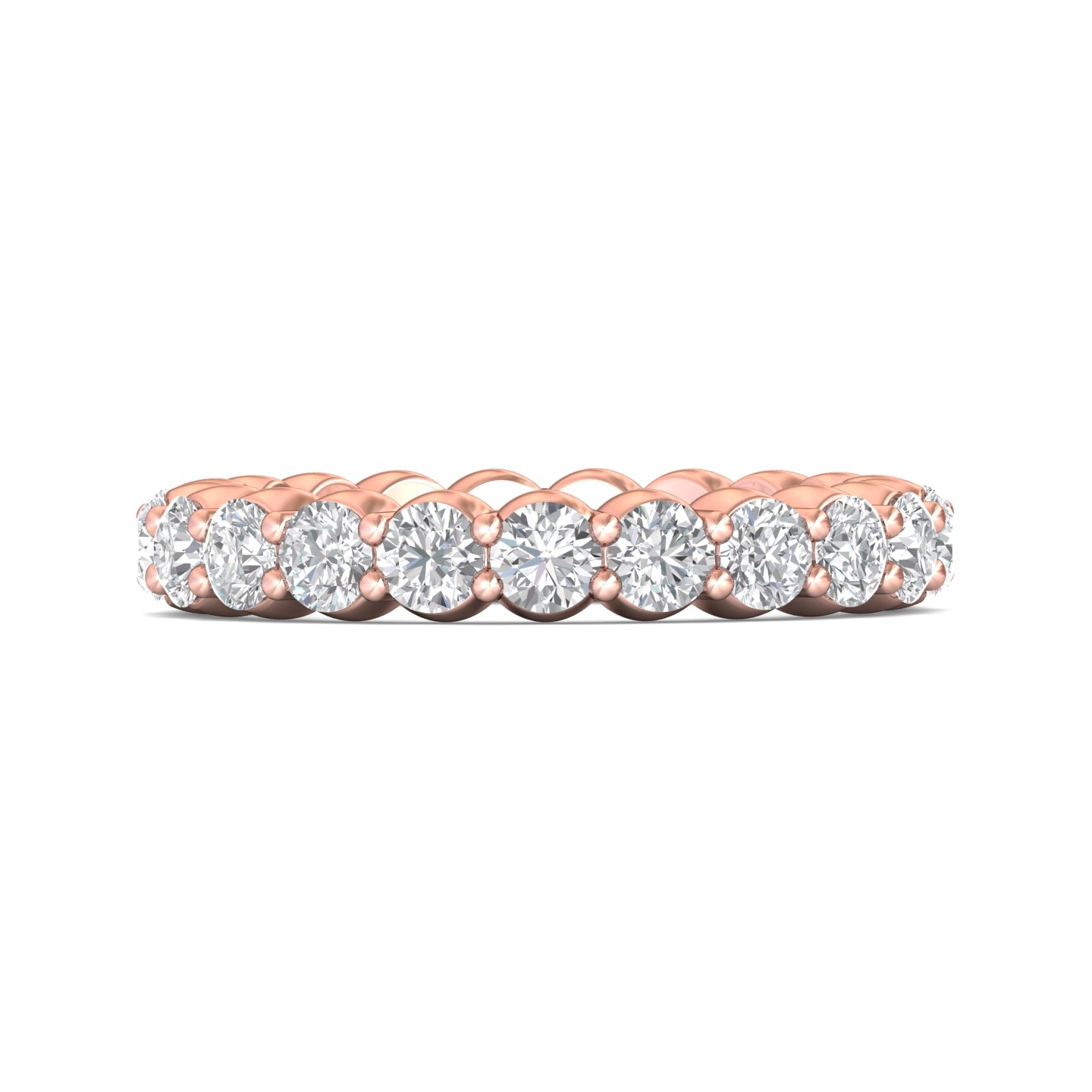 18K Rose Gold Wedding Band