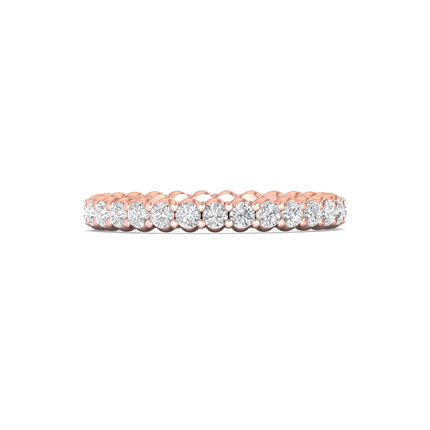 18K Rose Gold Wedding Band