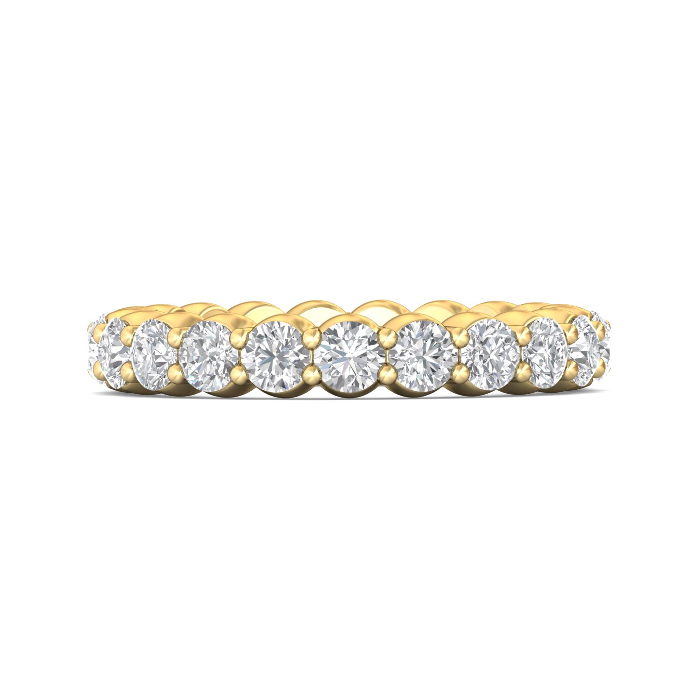 18K Yellow Gold Wedding Band