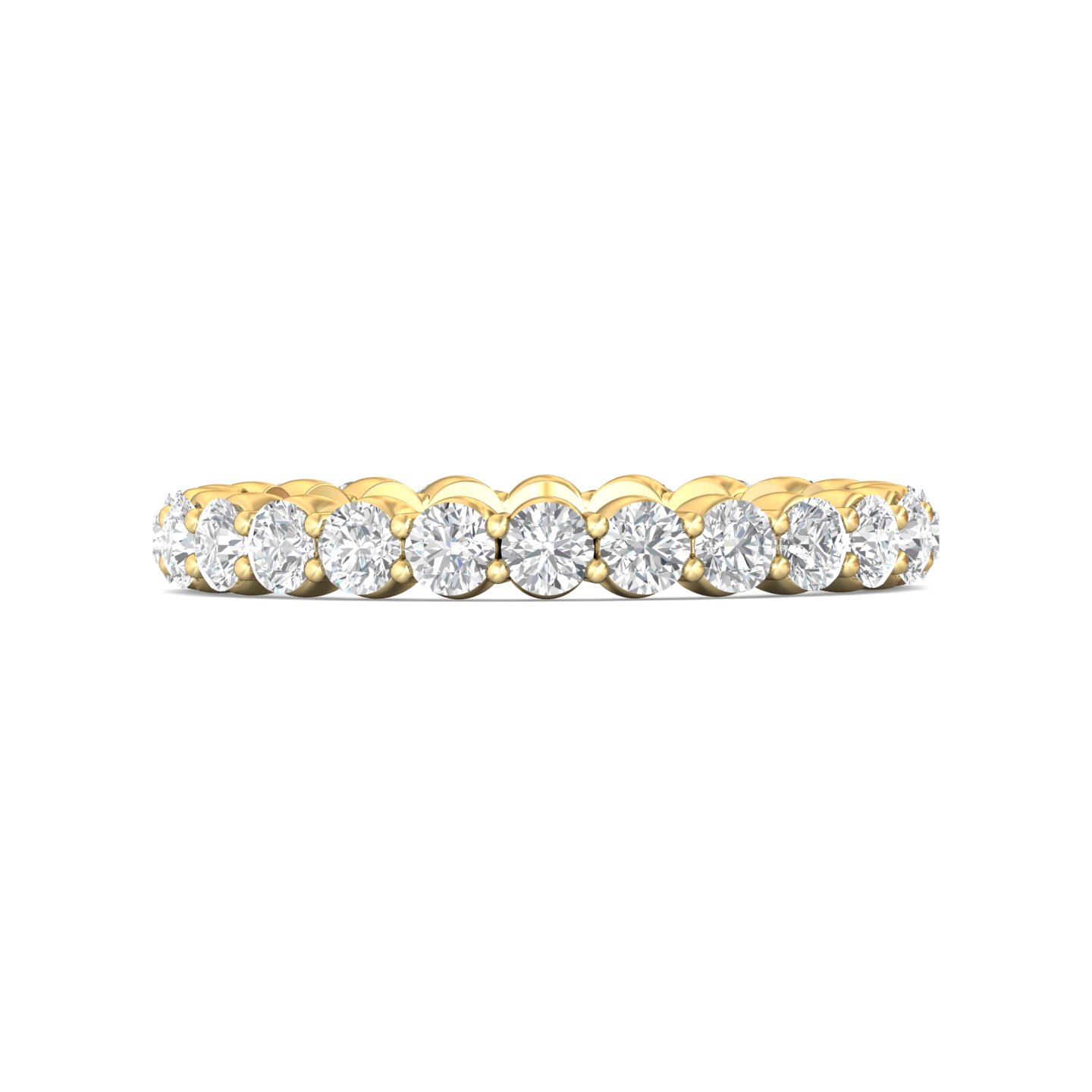 18K Yellow Gold Wedding Band