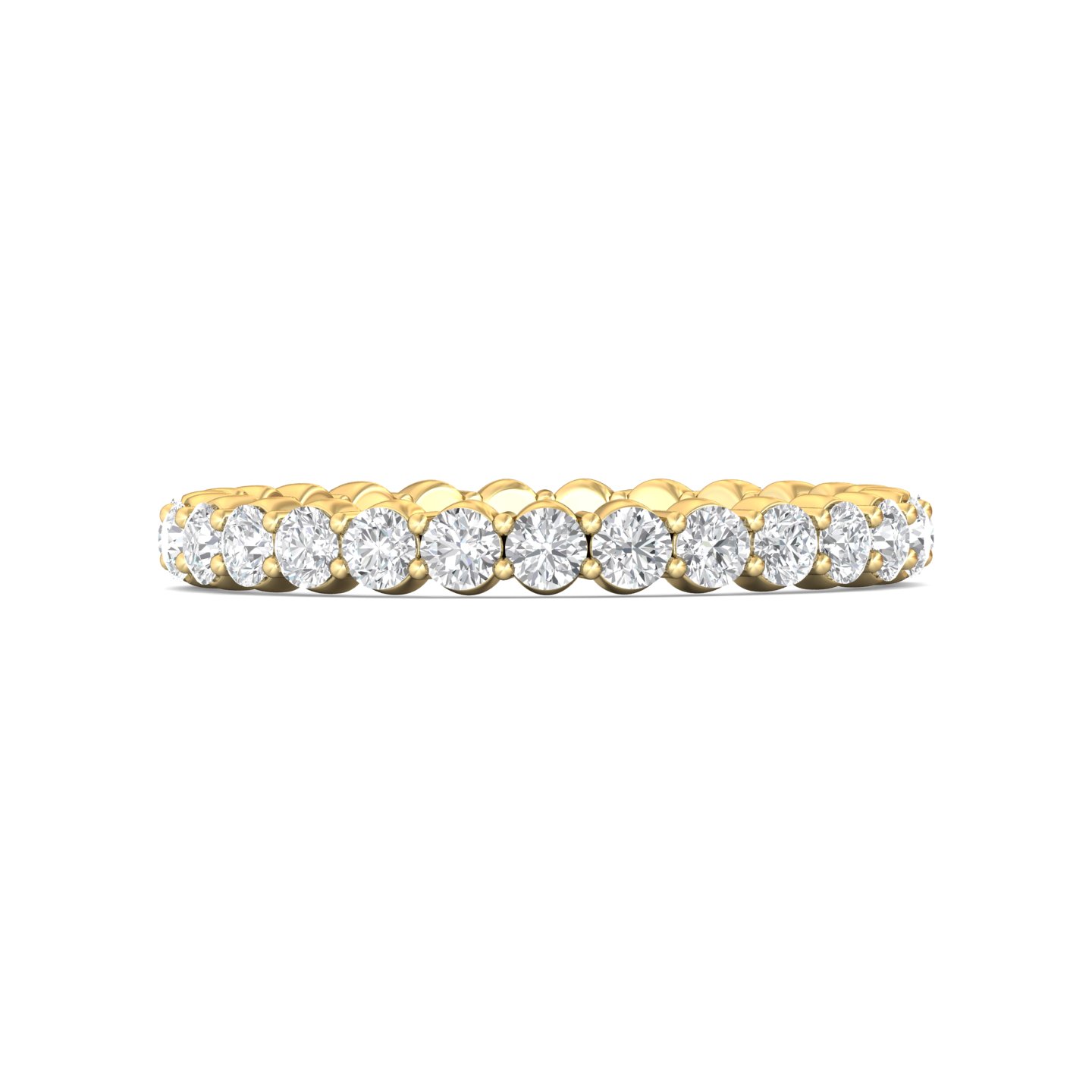 14K Yellow Gold Wedding Band