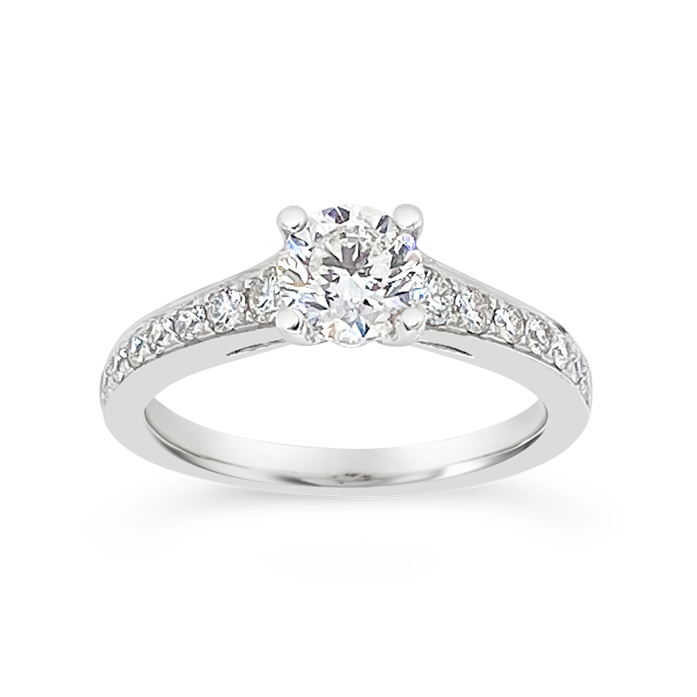 Yes By Martin Binder Diamond Engagement Ring (1.02 Ct. Tw.)