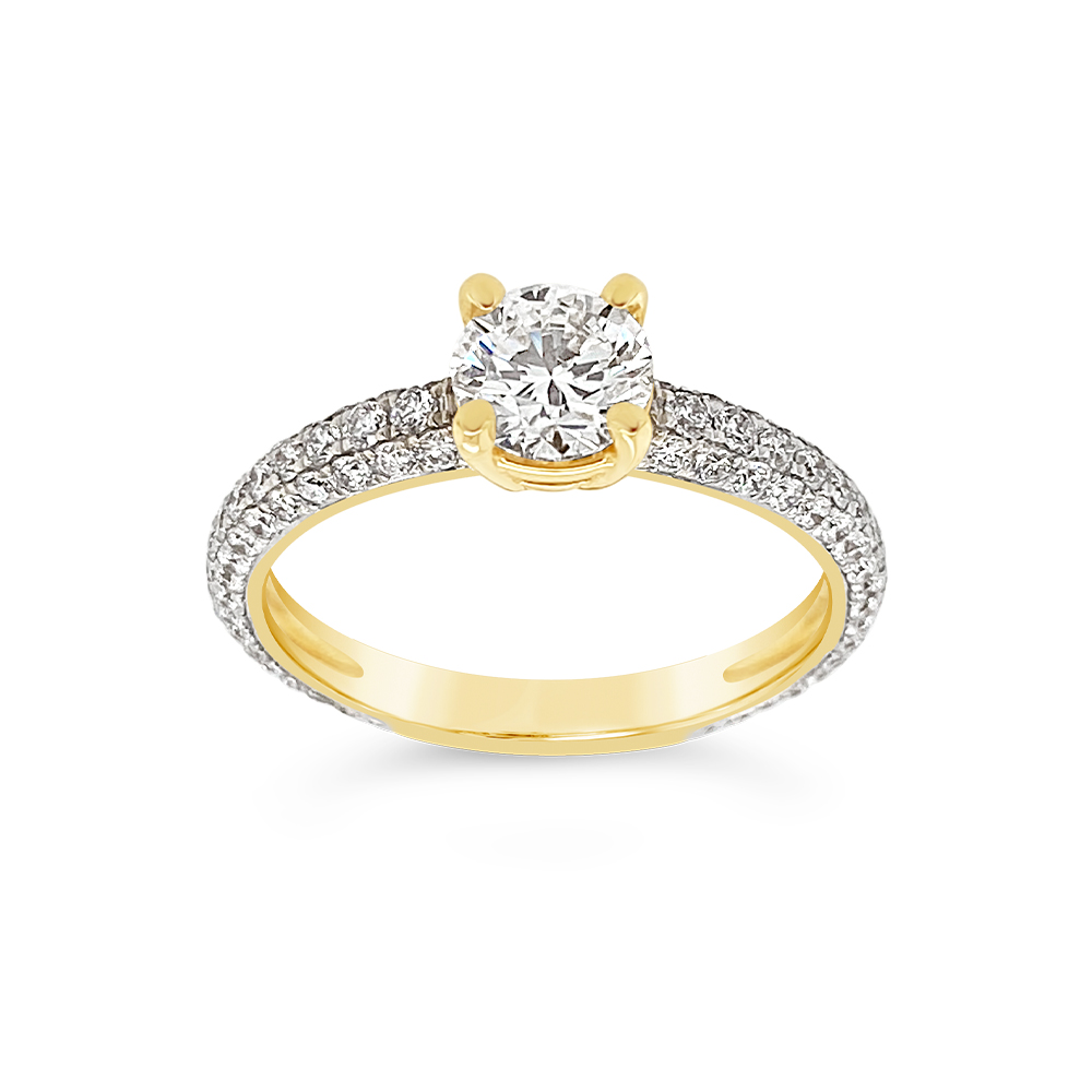 Yes By Martin Binder Diamond Engagement Ring (1.28 Ct. Tw.)