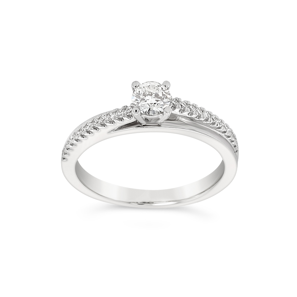 Yes By Martin Binder Diamond Engagement Ring (0.35 Ct. Tw.)